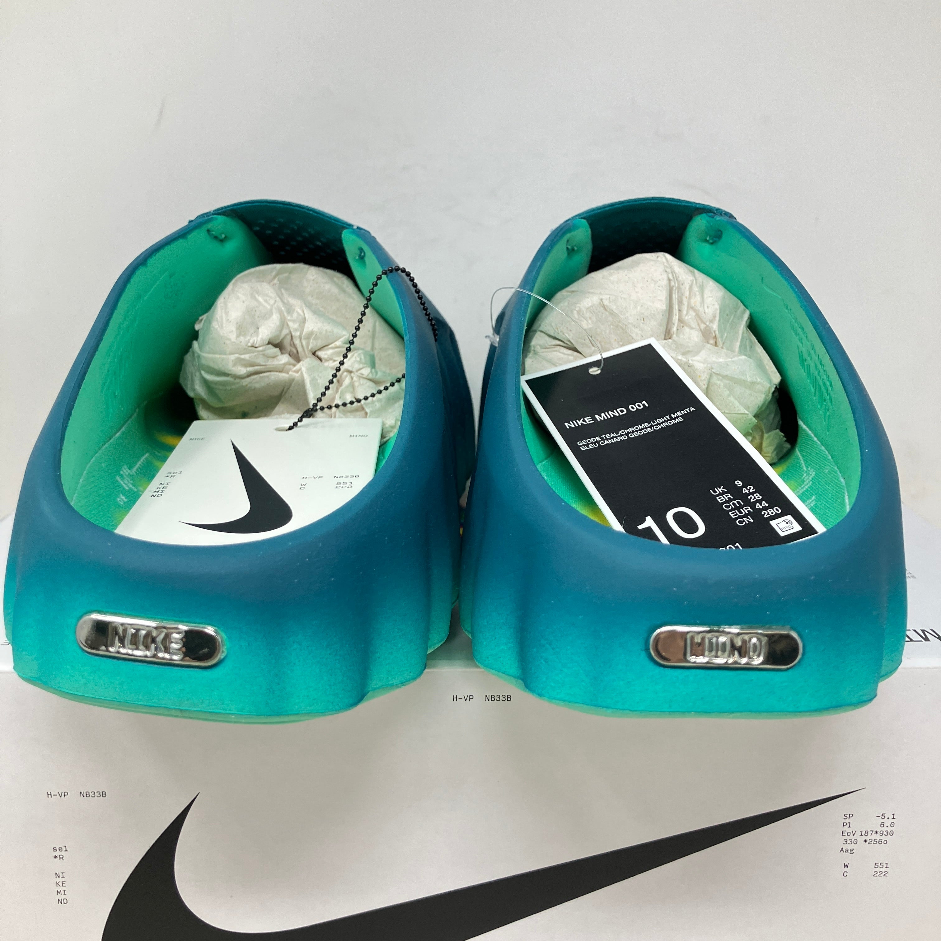 Nike Mind 001 Slide Geode Teal Light Menta