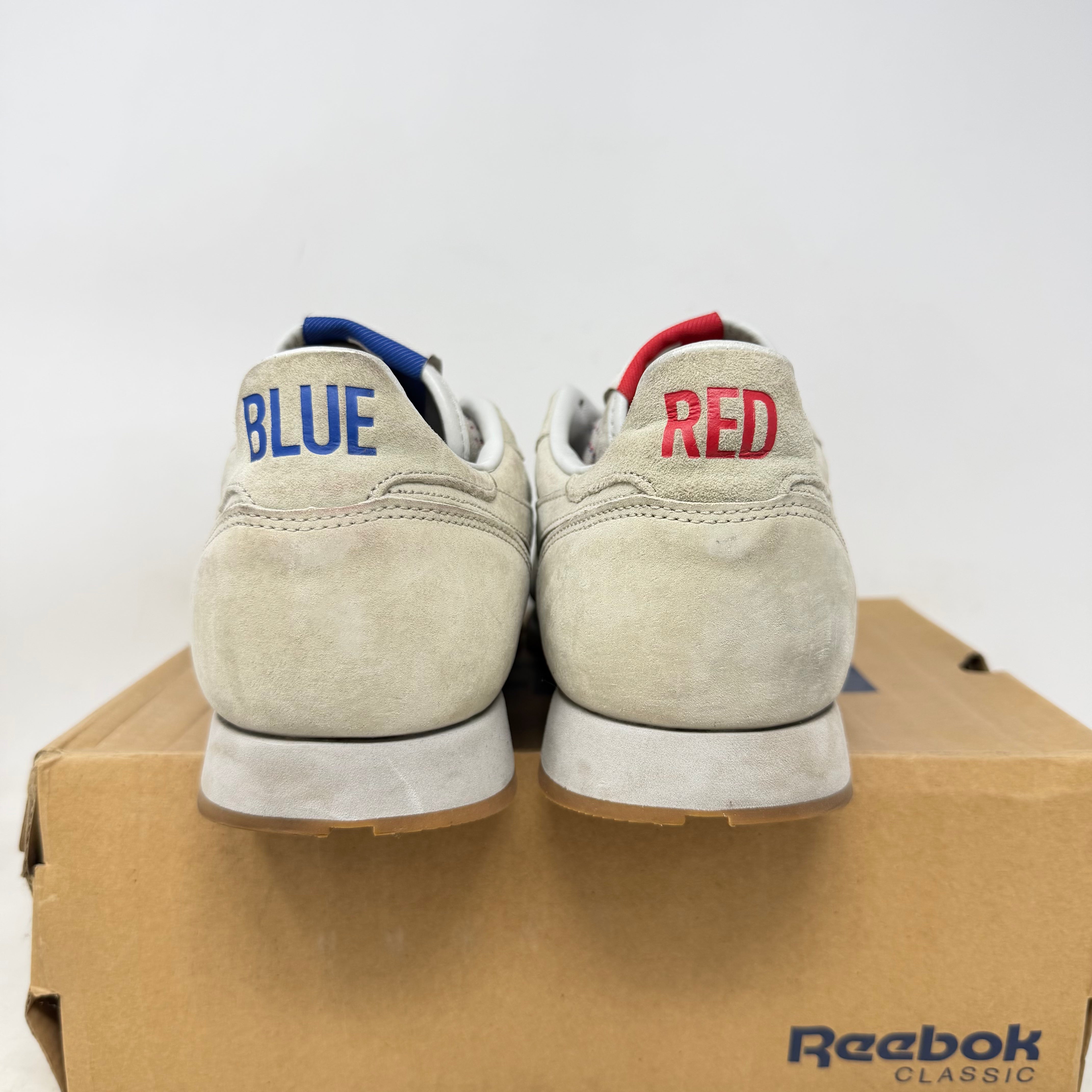 Reebok Classic Leather Kendrick Lamar Red and Blue