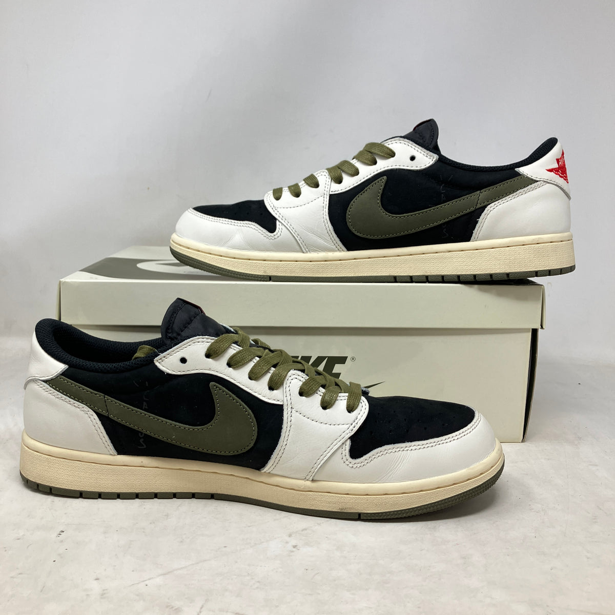 Jordan 1 Retro Low OG SP Travis Scott Olive (Women's)