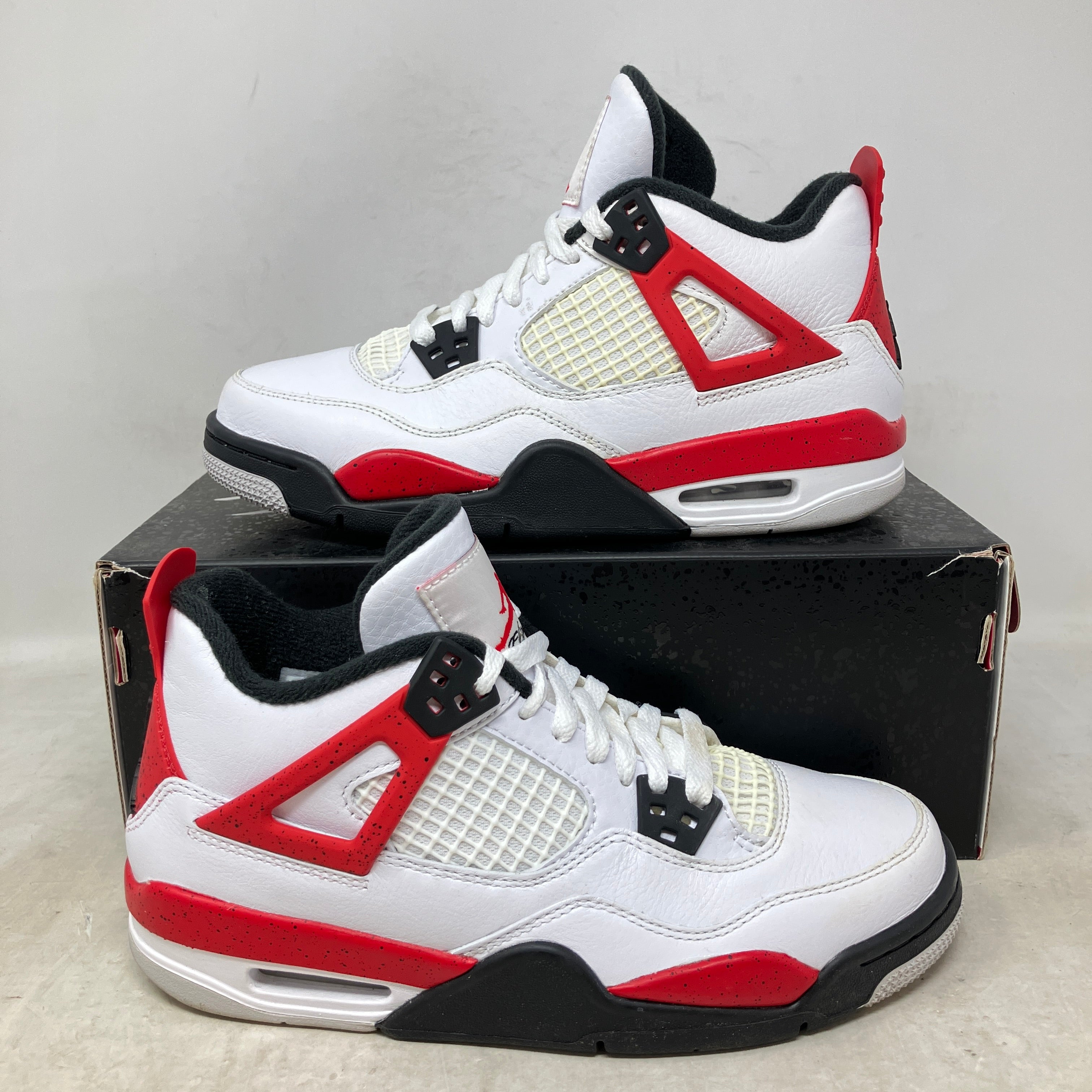 Jordan 4 Retro Red Cement (GS)