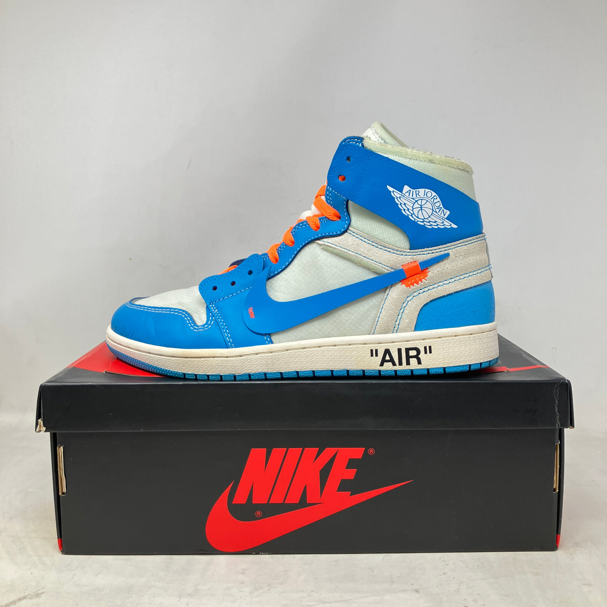 Jordan 1 Retro High Off-White University Blue