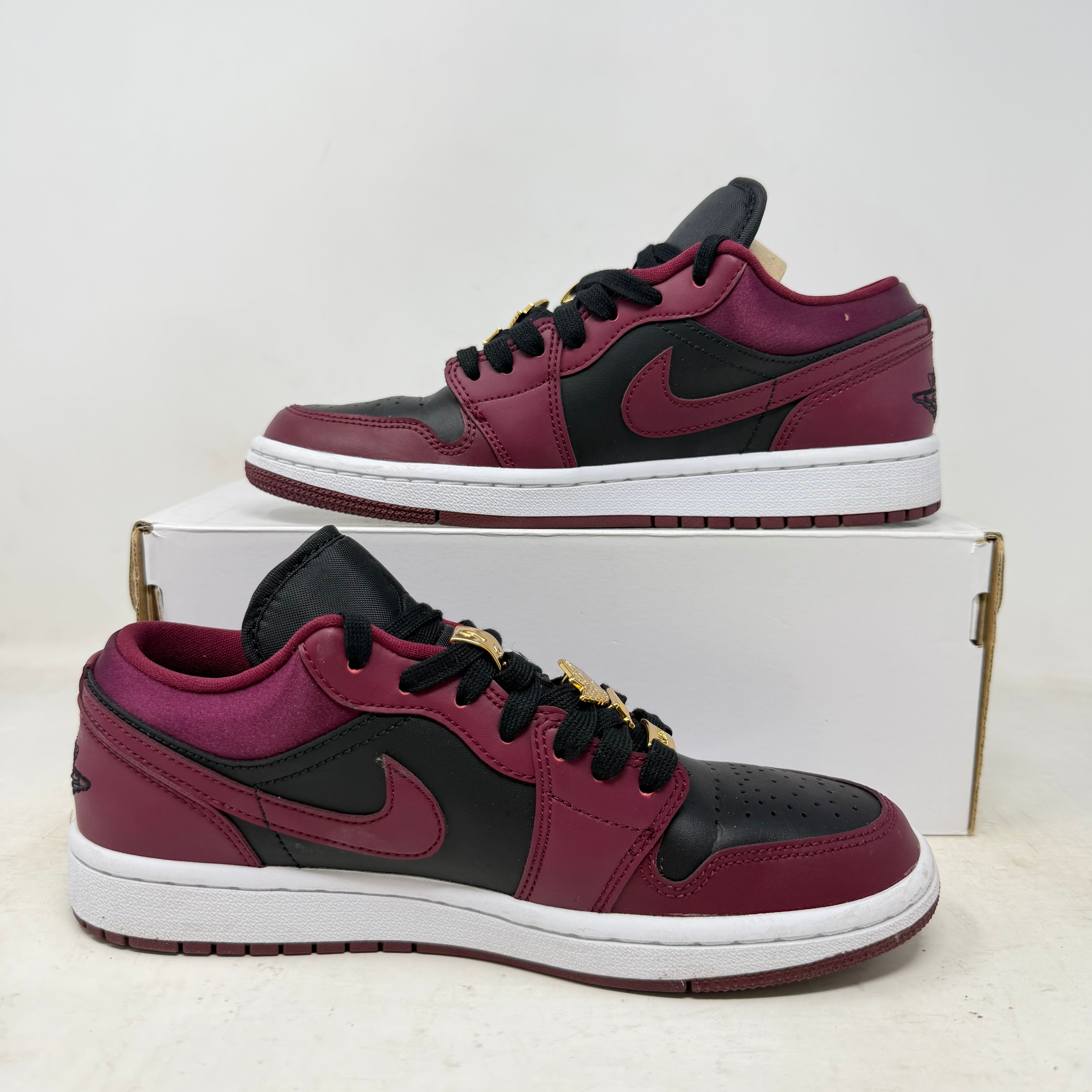 Jordan 1 Low Dark Beetroot Black (Women's)
