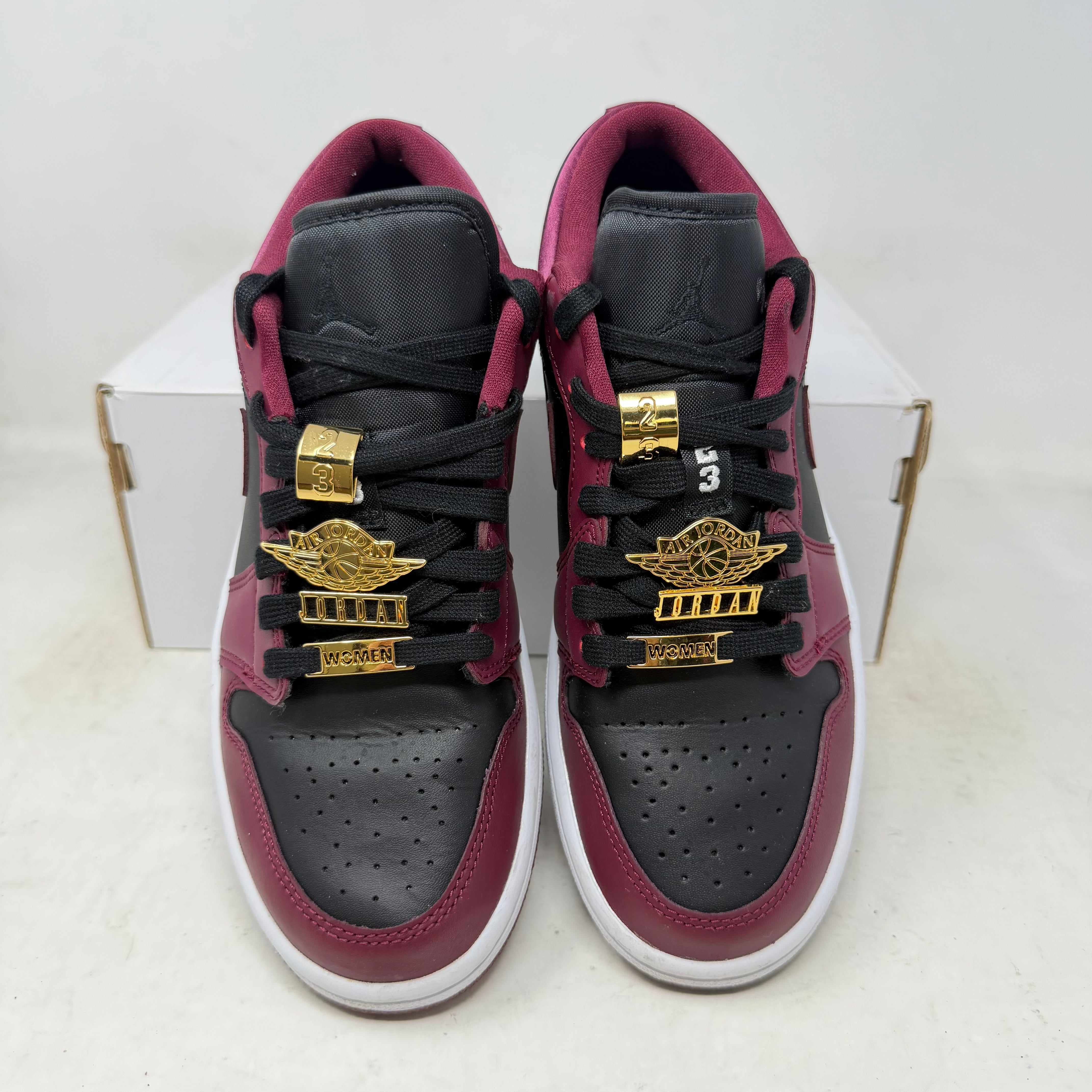 Jordan 1 Low Dark Beetroot Black (Women's)