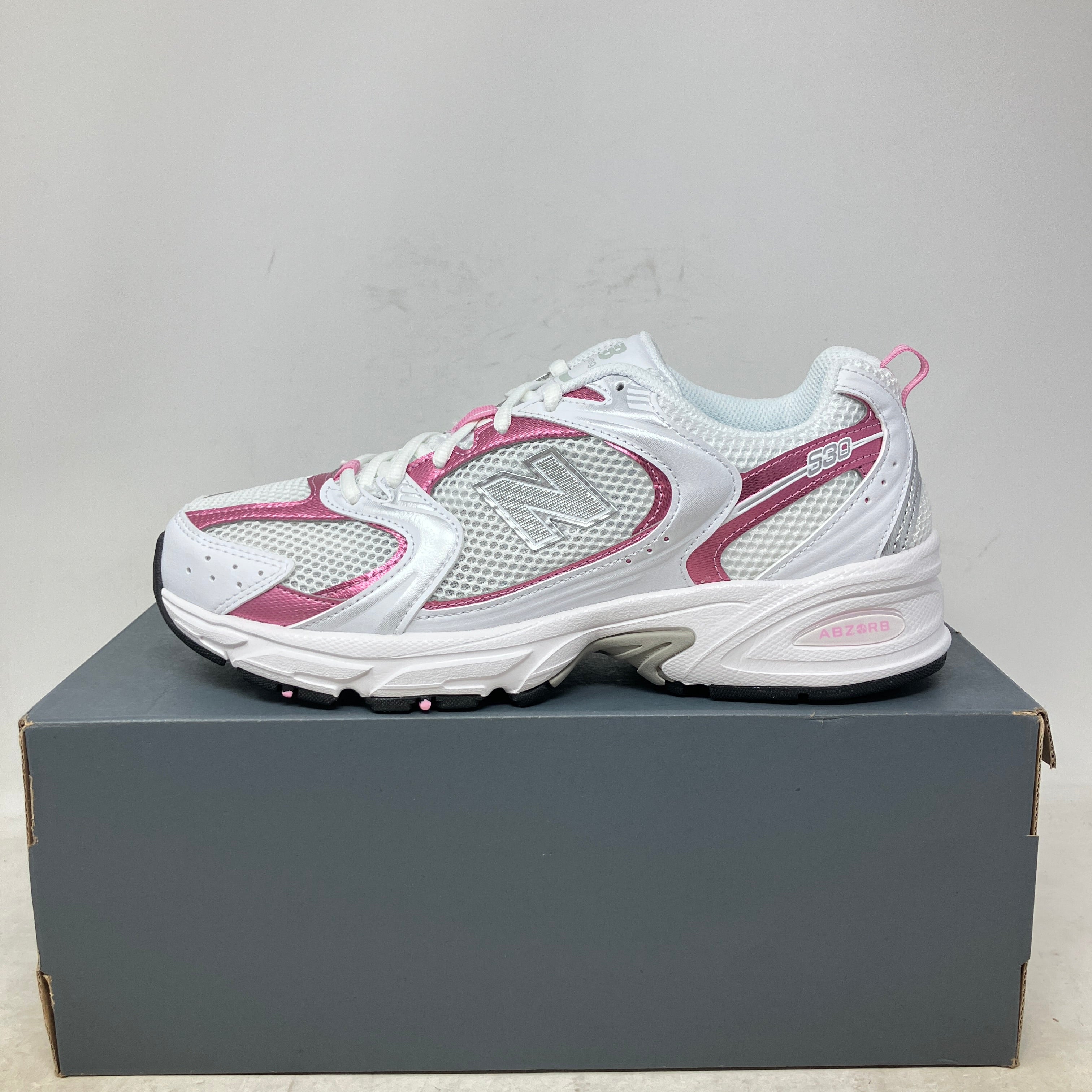 New Balance 530 White Pink Sugar