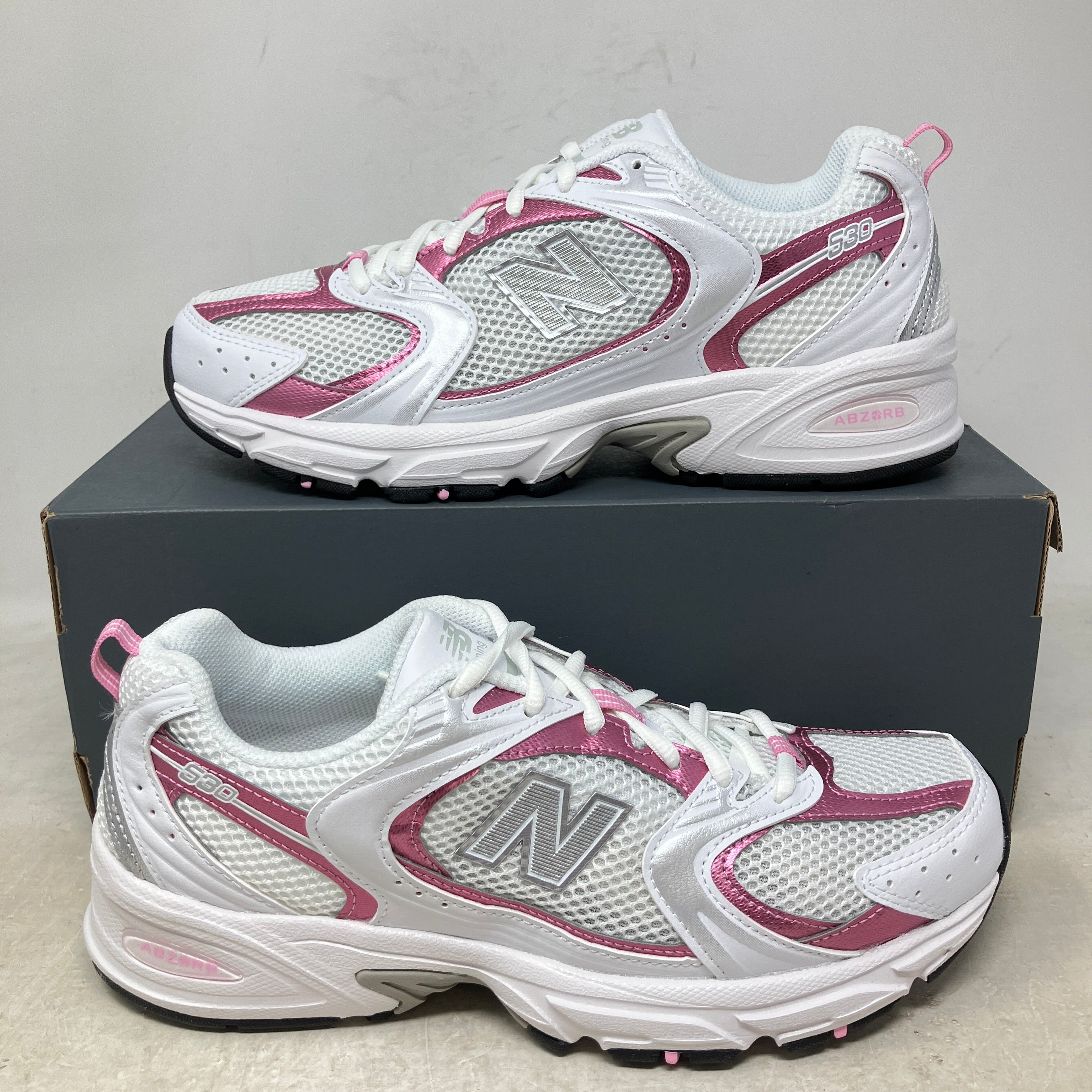 New Balance 530 White Pink Sugar