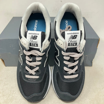 New Balance 574 Black Grey (Women's)