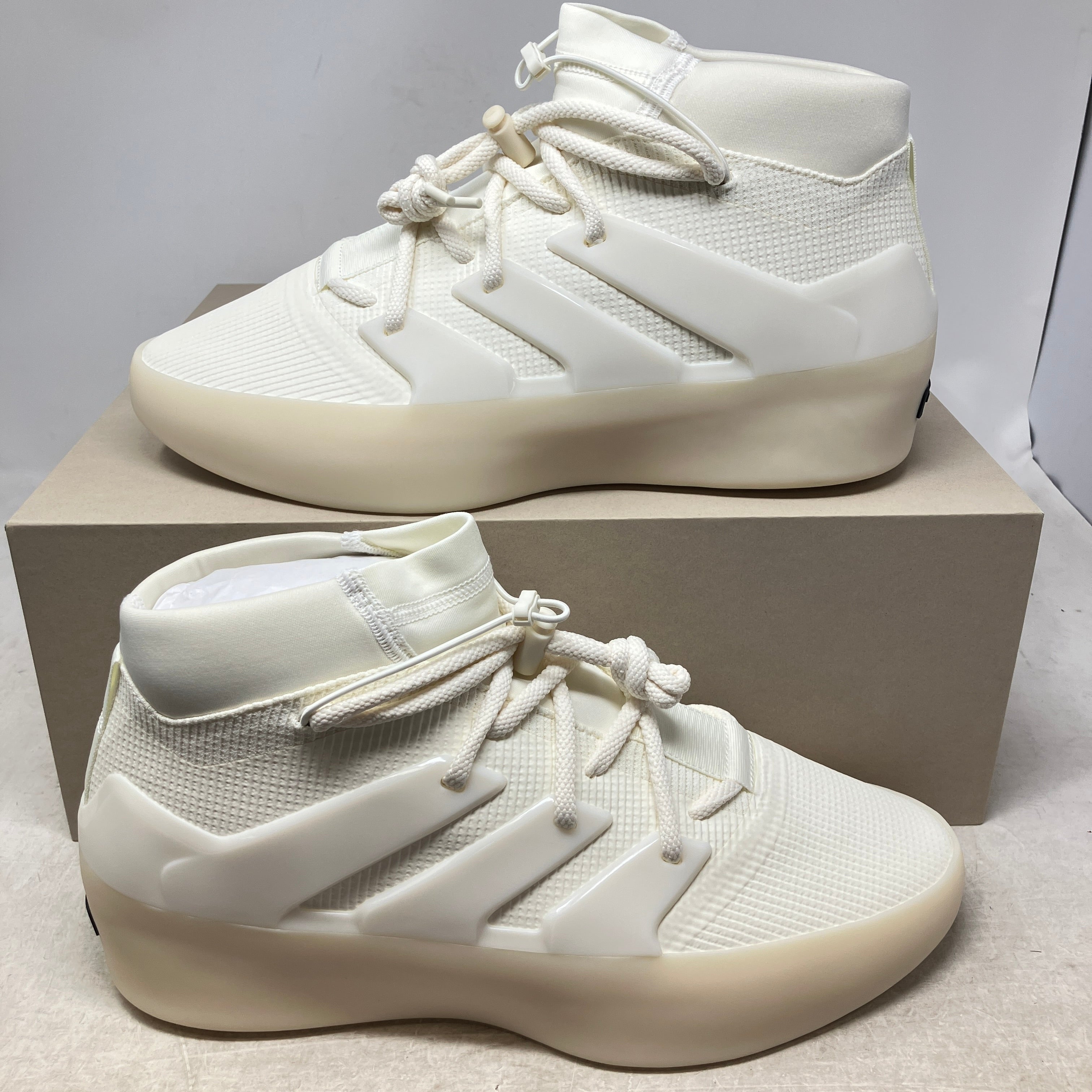 adidas Fear of God Athletics I Basketball Cream White