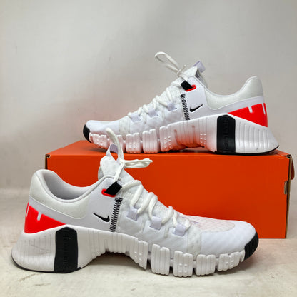 Nike Free Metcon 5 White Bright Crimson