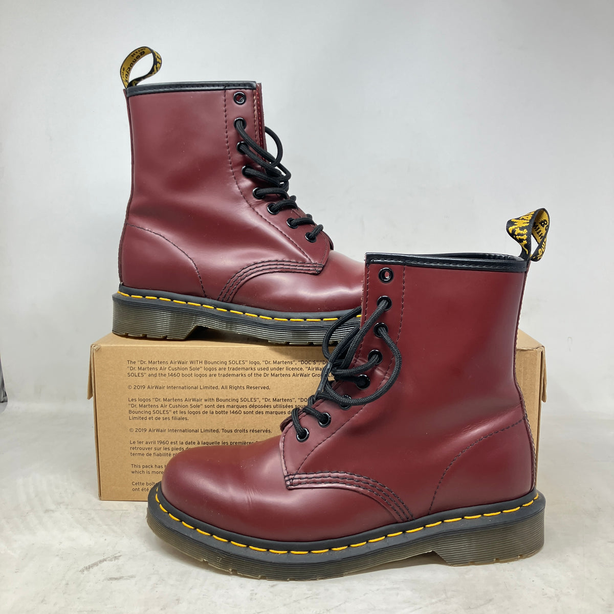 Dr. Martens 1460 Cherry Red Smooth Leather
