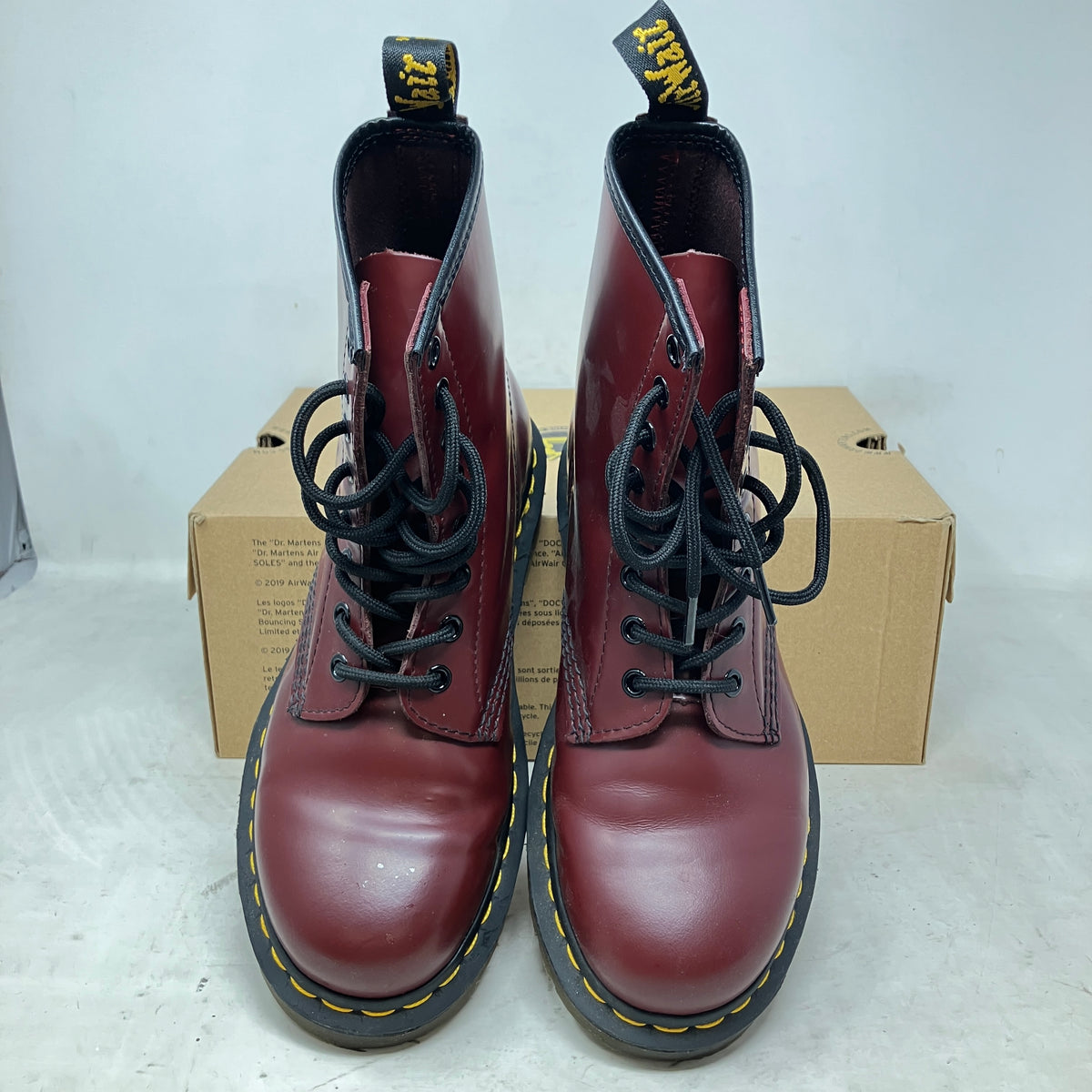 Dr. Martens 1460 Cherry Red Smooth Leather