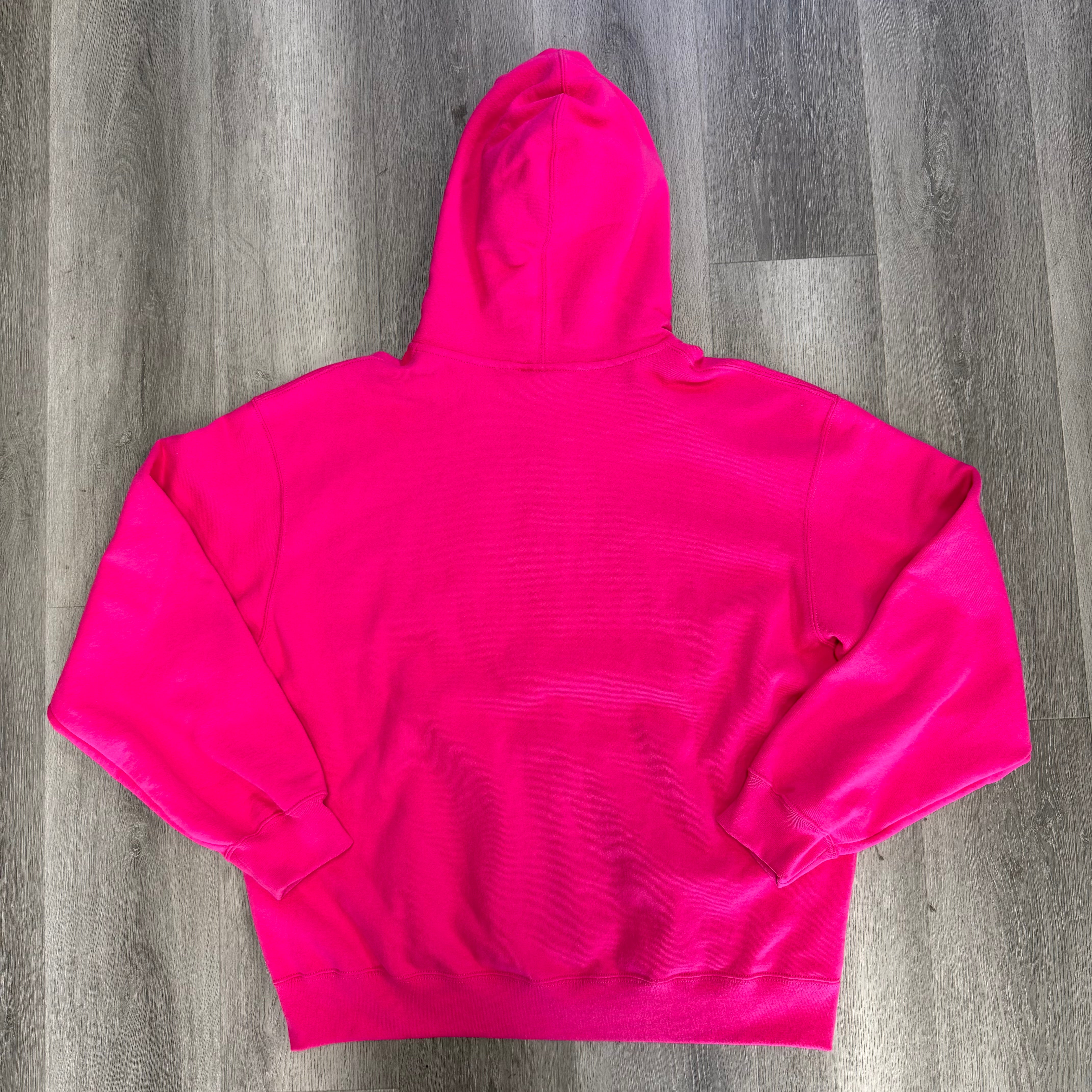 Supreme Spitfire Zip-Up Hooded Sweatshirt Pink