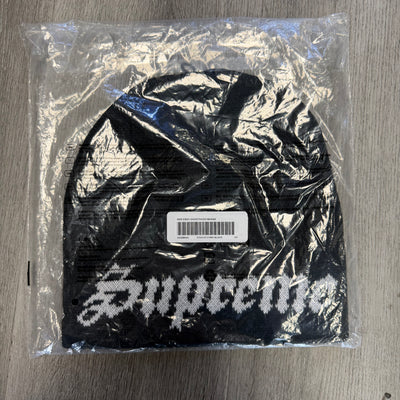 Supreme New Era Ghostface Beanie Black