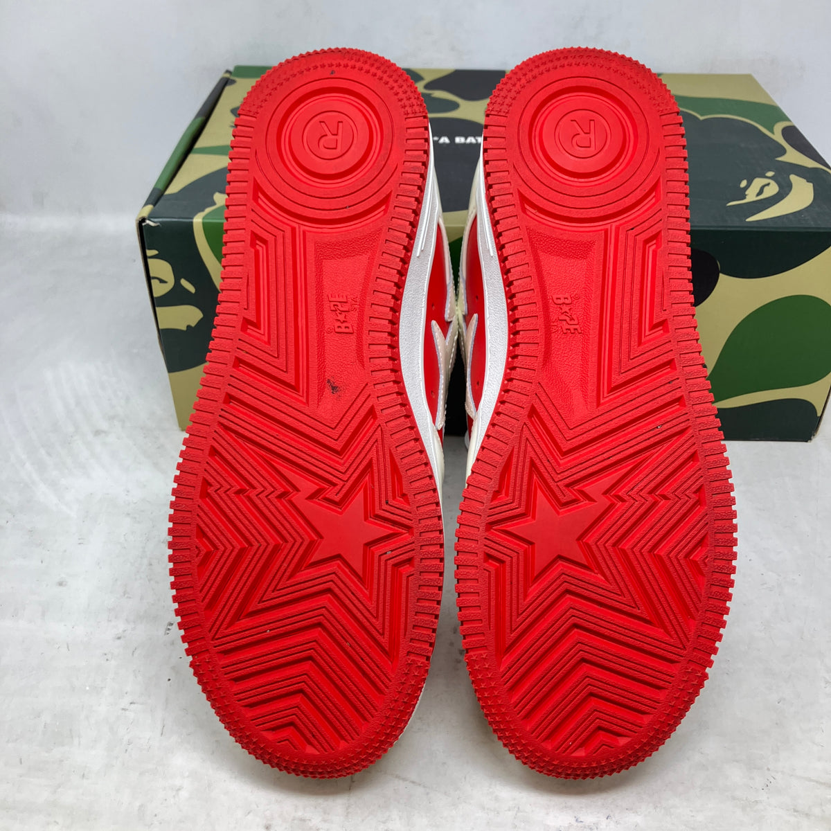 A Bathing Ape Bape Sta Low #6 Red
