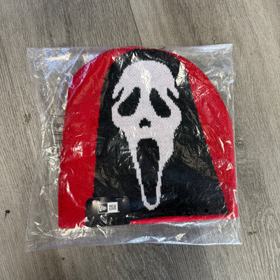 Supreme New Era Ghostface Beanie Red