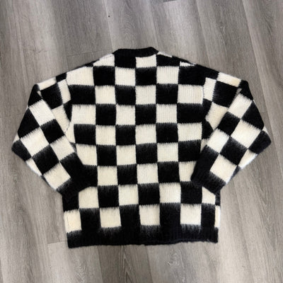 Supreme Checkerboard Cardigan Black