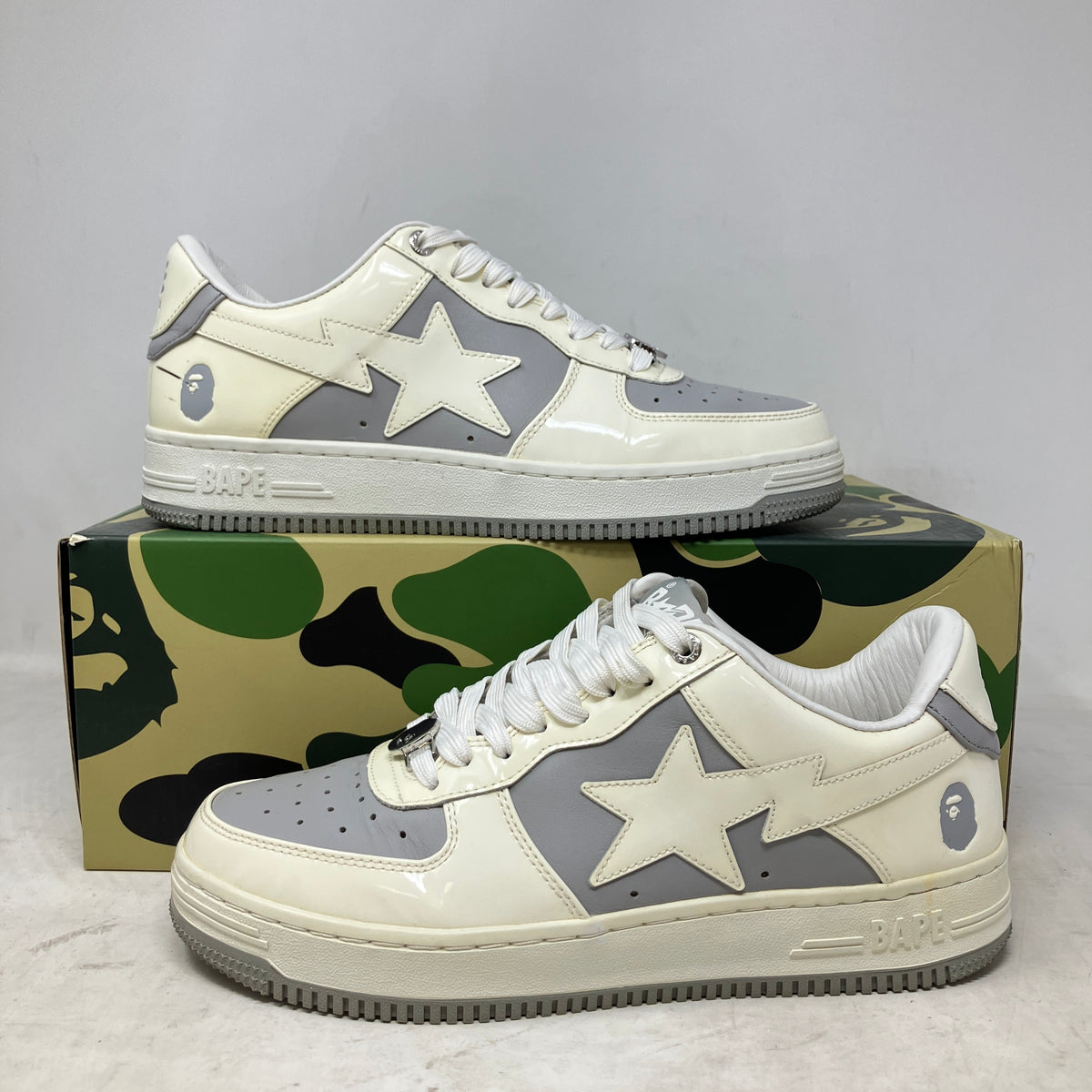 A Bathing Ape Bape Sta Low #6 Gray
