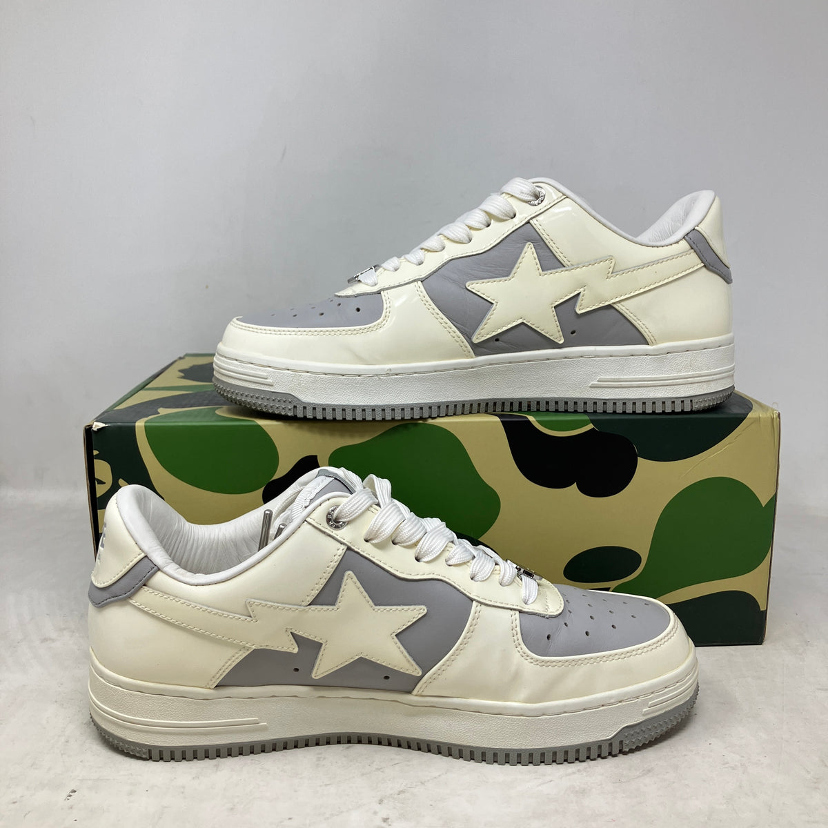 A Bathing Ape Bape Sta Low #6 Gray