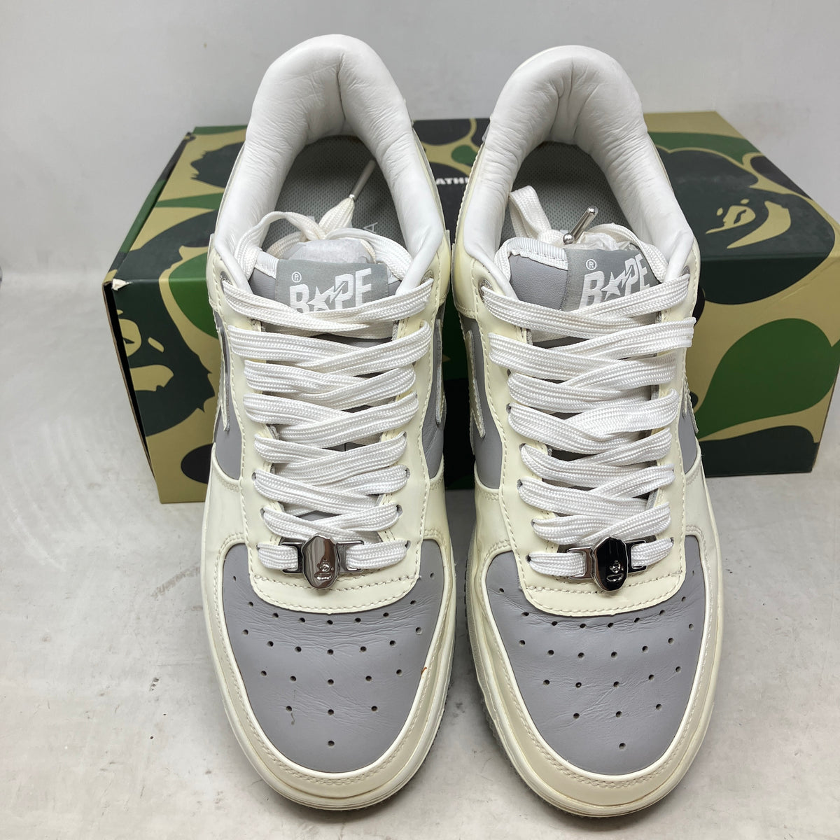 A Bathing Ape Bape Sta Low #6 Gray