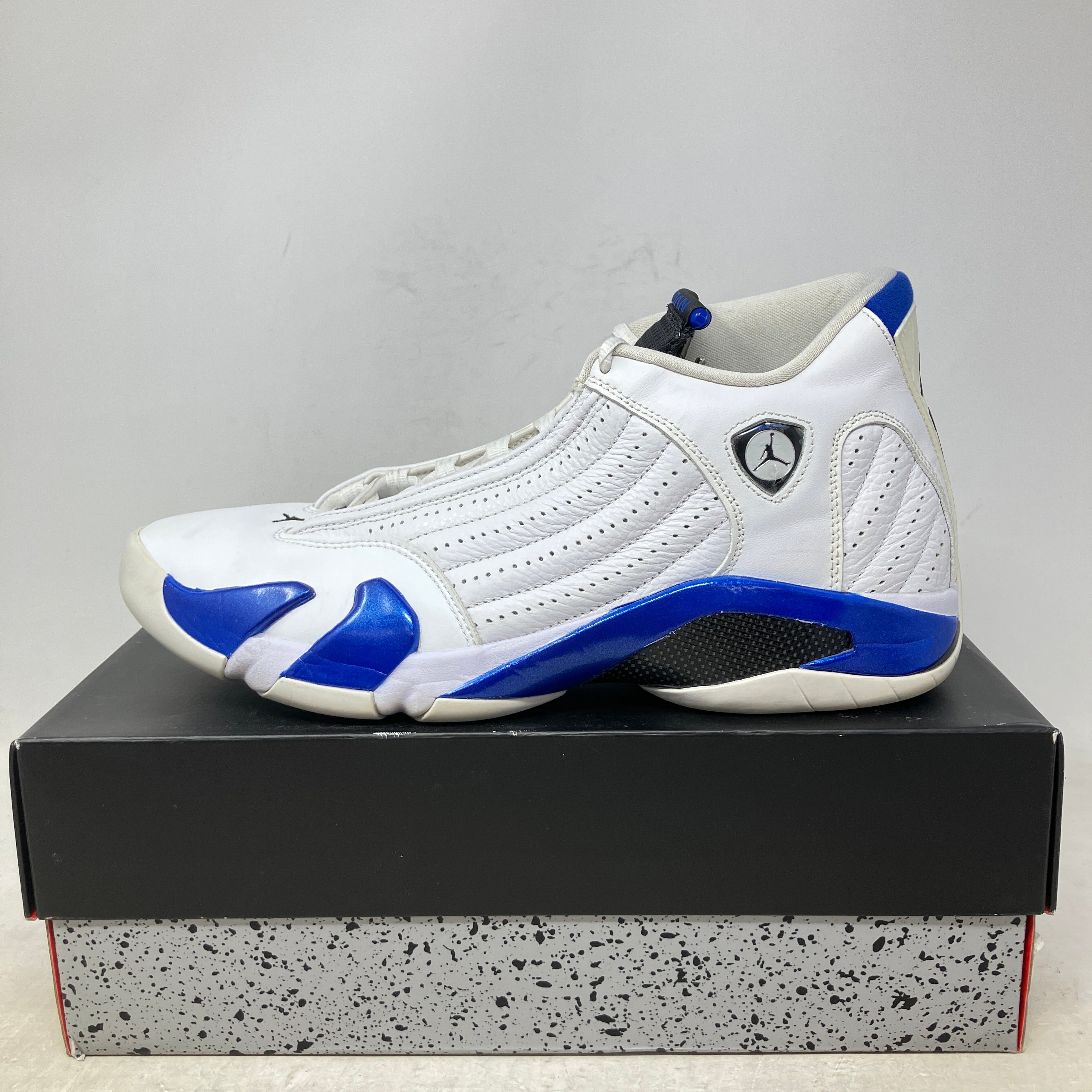 Jordan 14 Retro White Hyper Royal