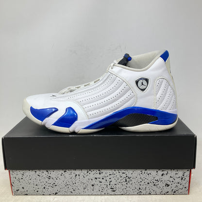 Jordan 14 Retro White Hyper Royal