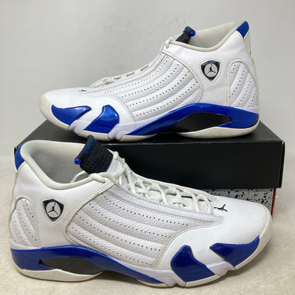 Jordan 14 Retro White Hyper Royal