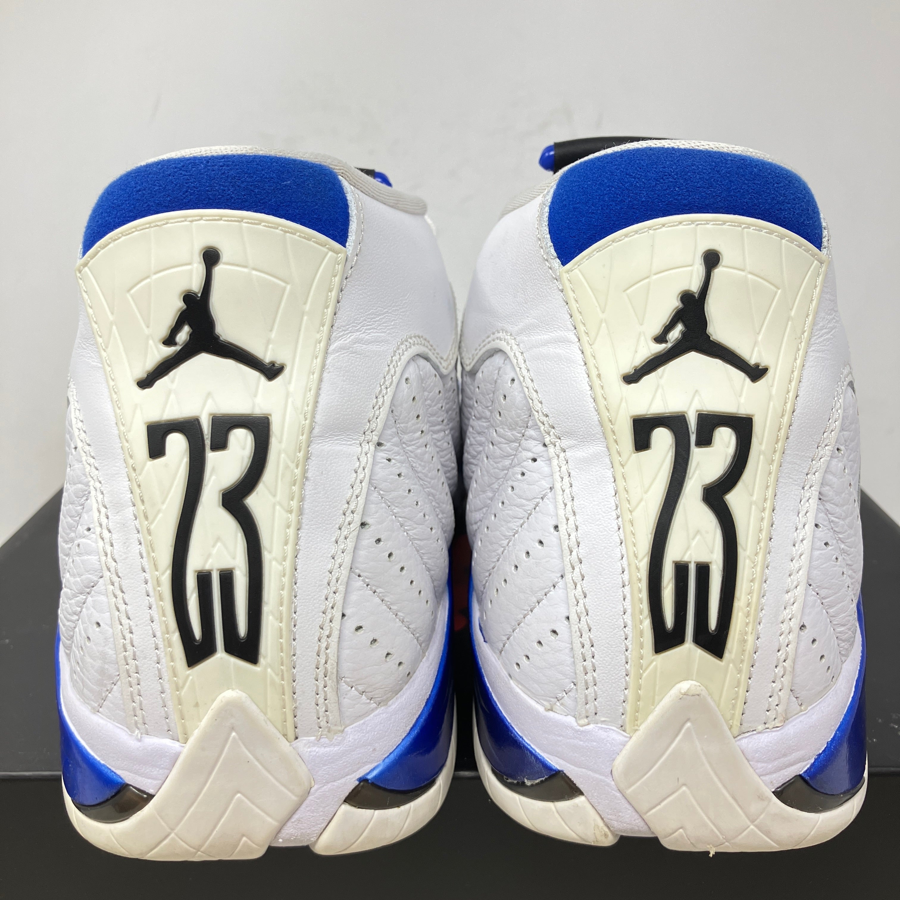 Jordan 14 Retro White Hyper Royal