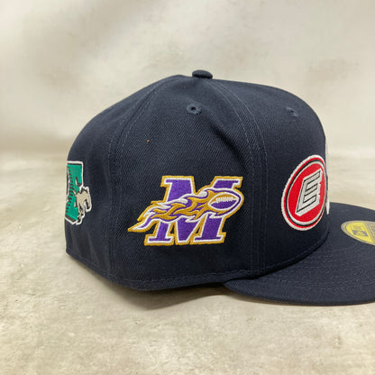 Supreme Mascots S Logo New Era 59Fifty Fitted Cap Navy