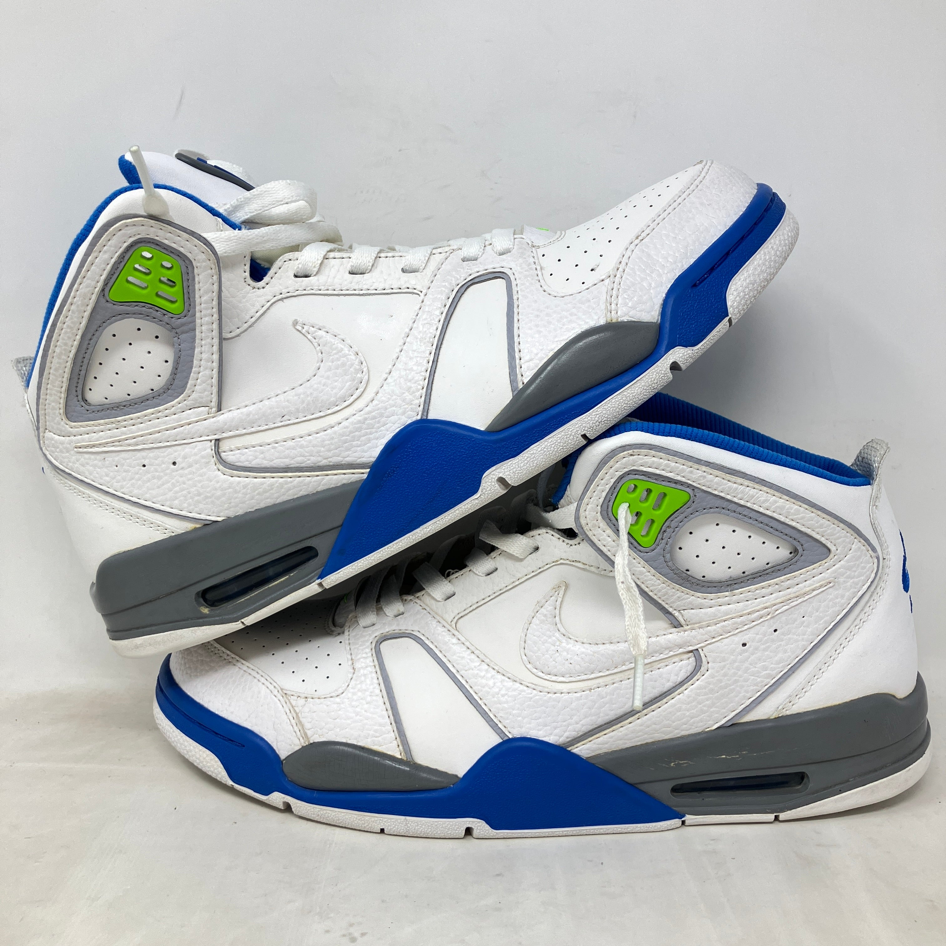Nike Air Flight Falcon White Grey Blue