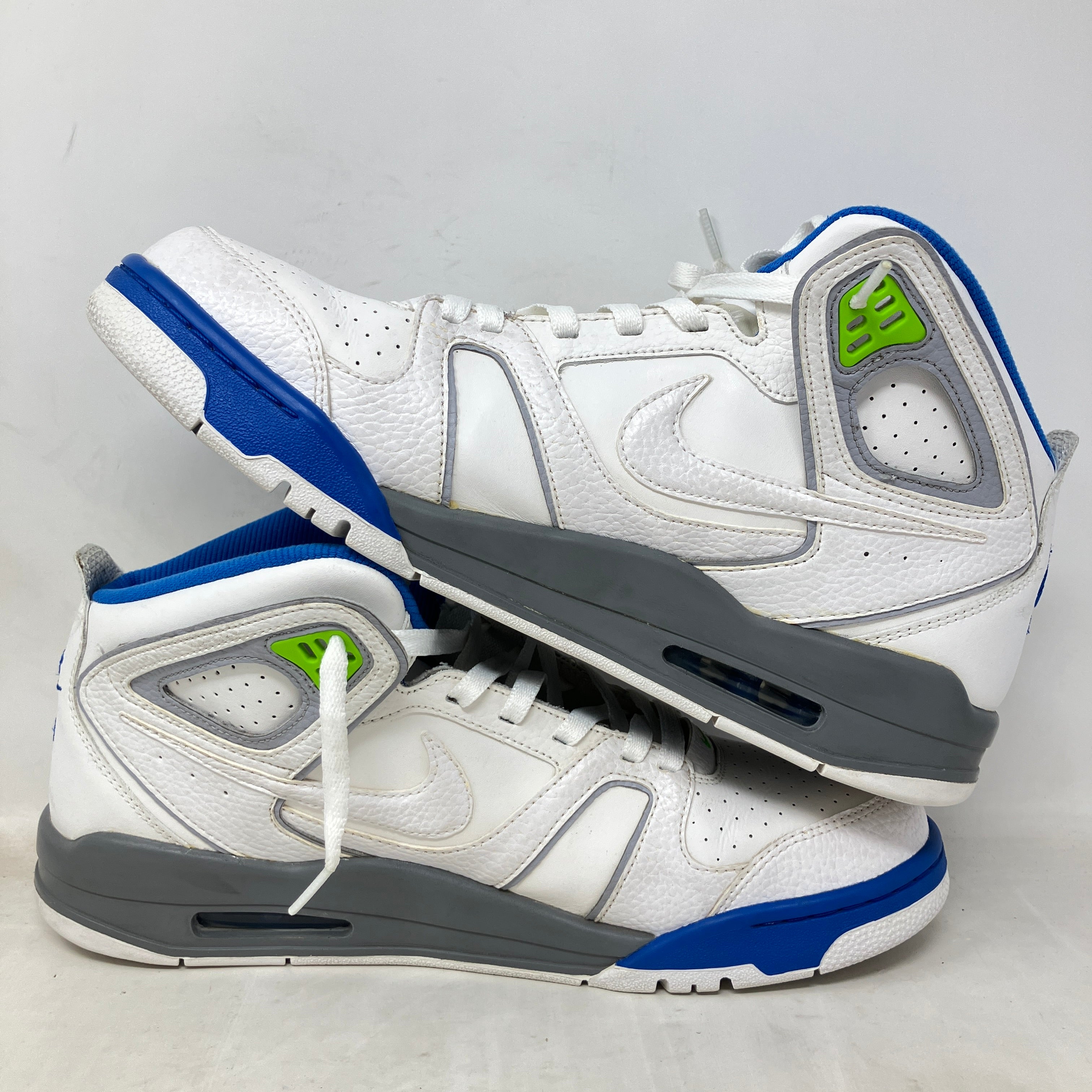 Nike Air Flight Falcon White Grey Blue