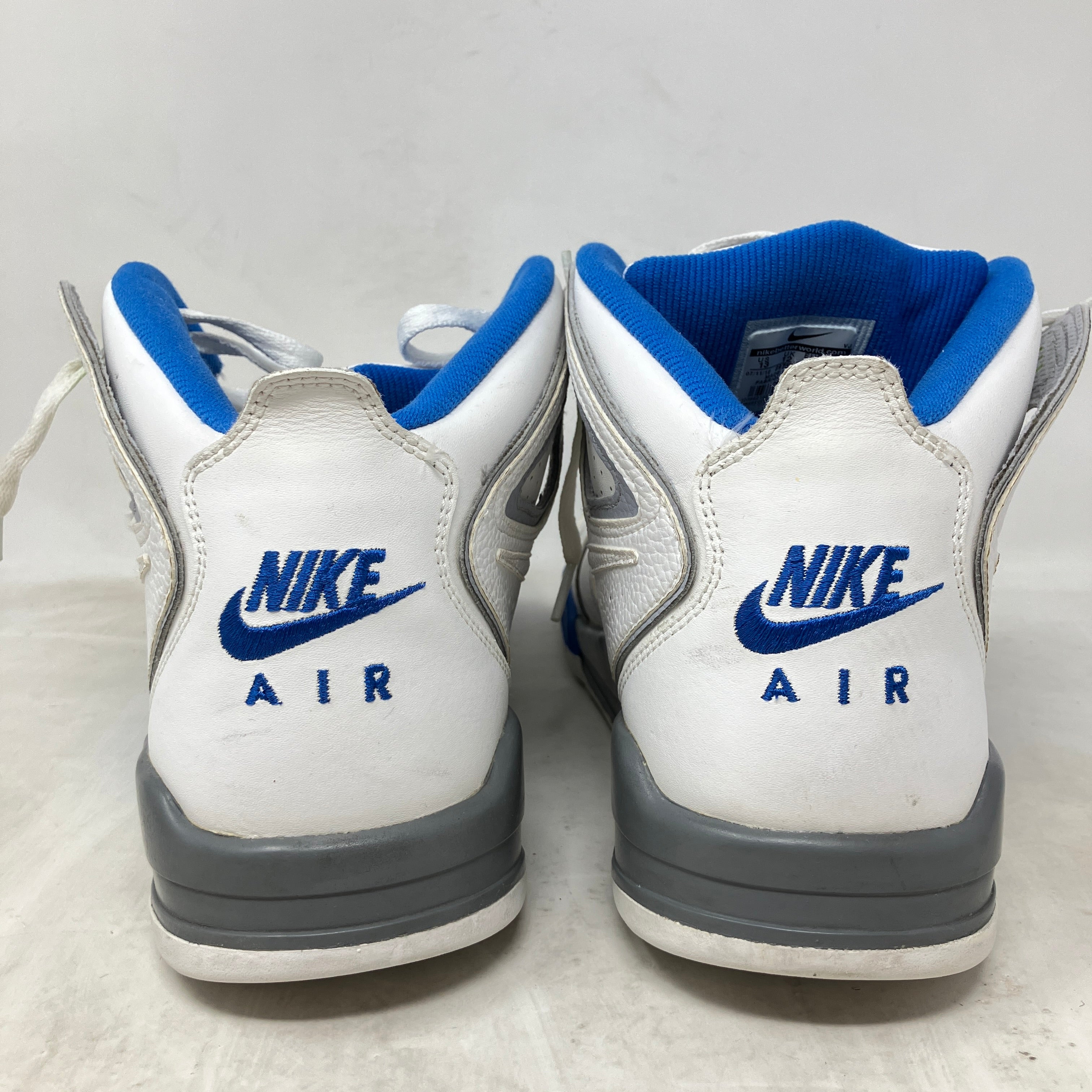Nike Air Flight Falcon White Grey Blue