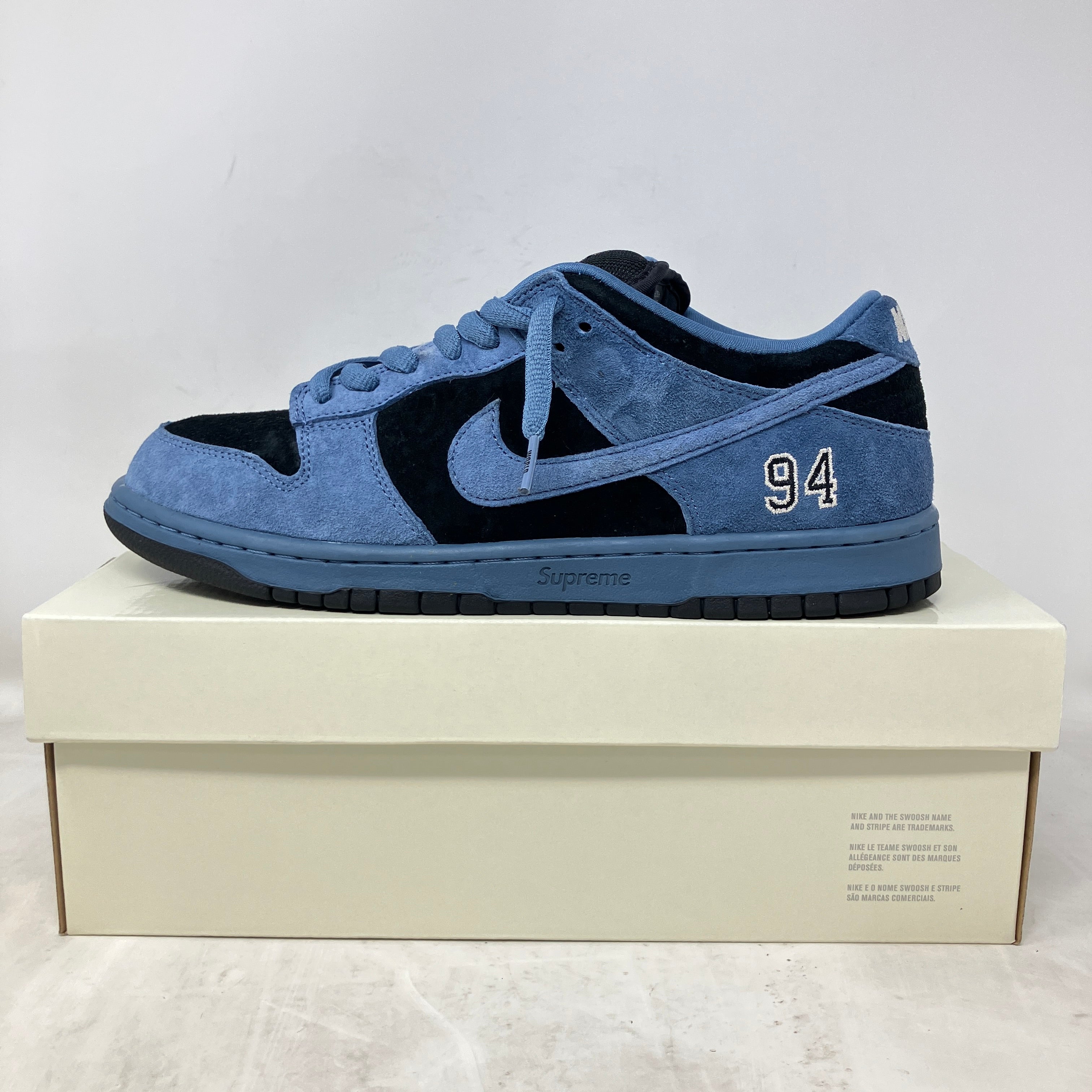 Nike SB Dunk Low Supreme 94 Ocean Fog