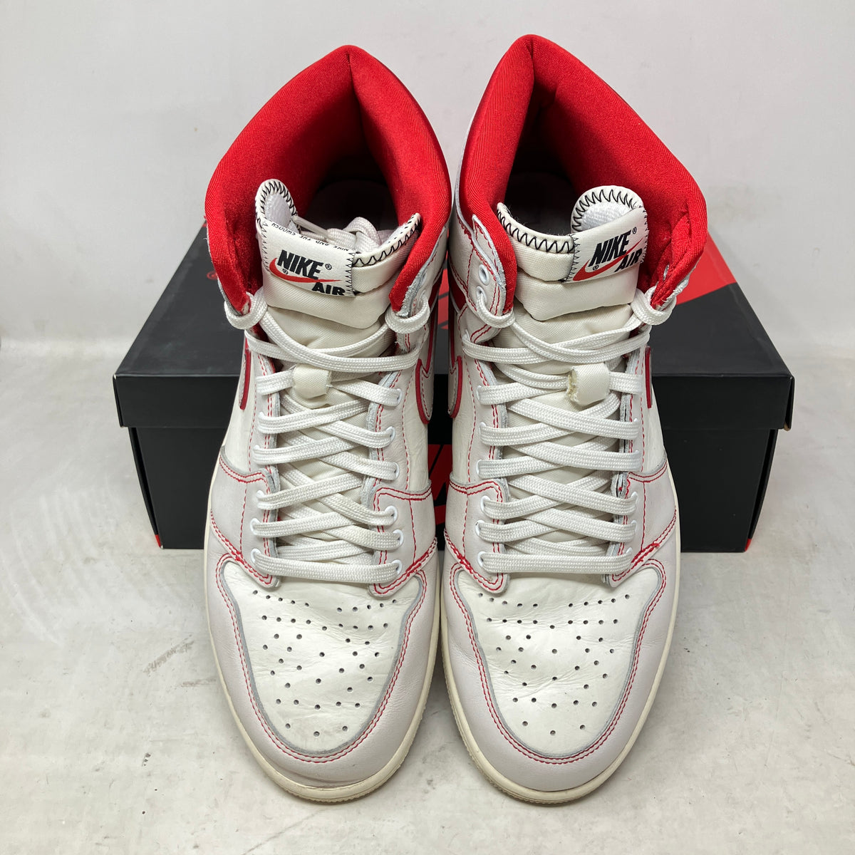 Jordan 1 Retro High Phantom Gym Red