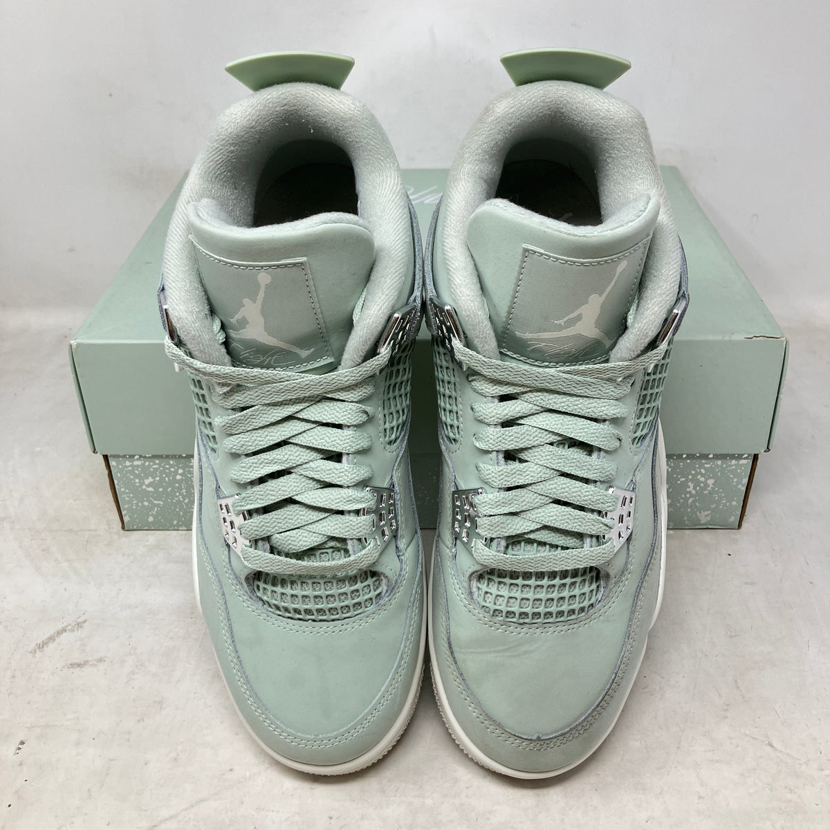 Jordan 4 Retro Seafoam Sail (Women's)