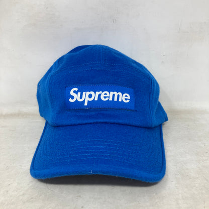 Supreme Wool Camp Cap (FW21) Blue