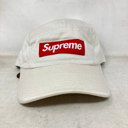 Supreme Washed Chino Twill Camp Cap (FW20) Natural