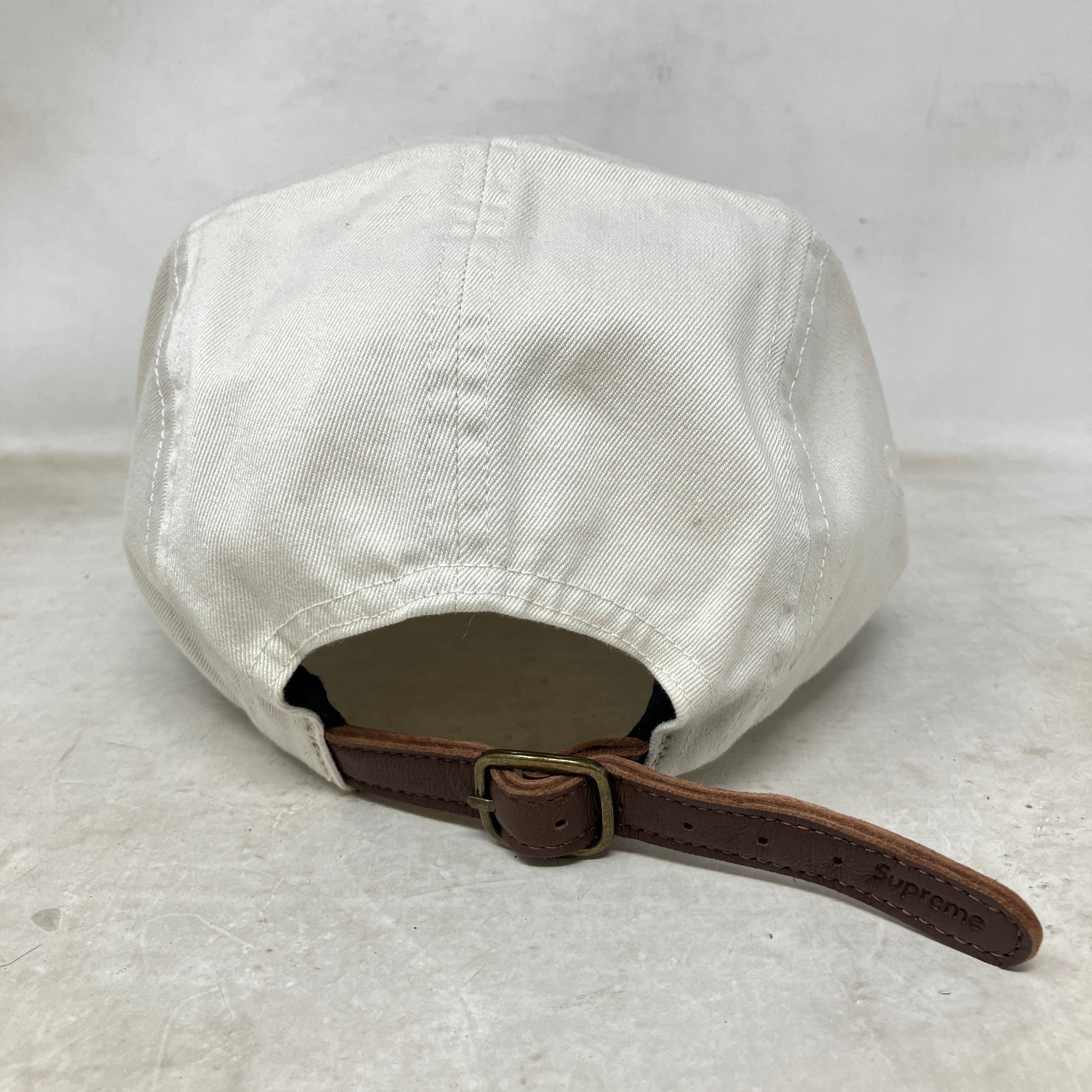 Supreme Washed Chino Twill Camp Cap (FW20) Natural