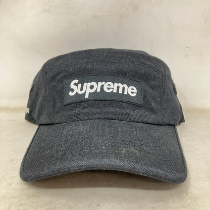 Supreme Brushed Cordura Camp Cap Black