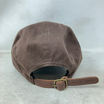 Supreme Washed Chino Twill Camp Cap (FW22) Brown