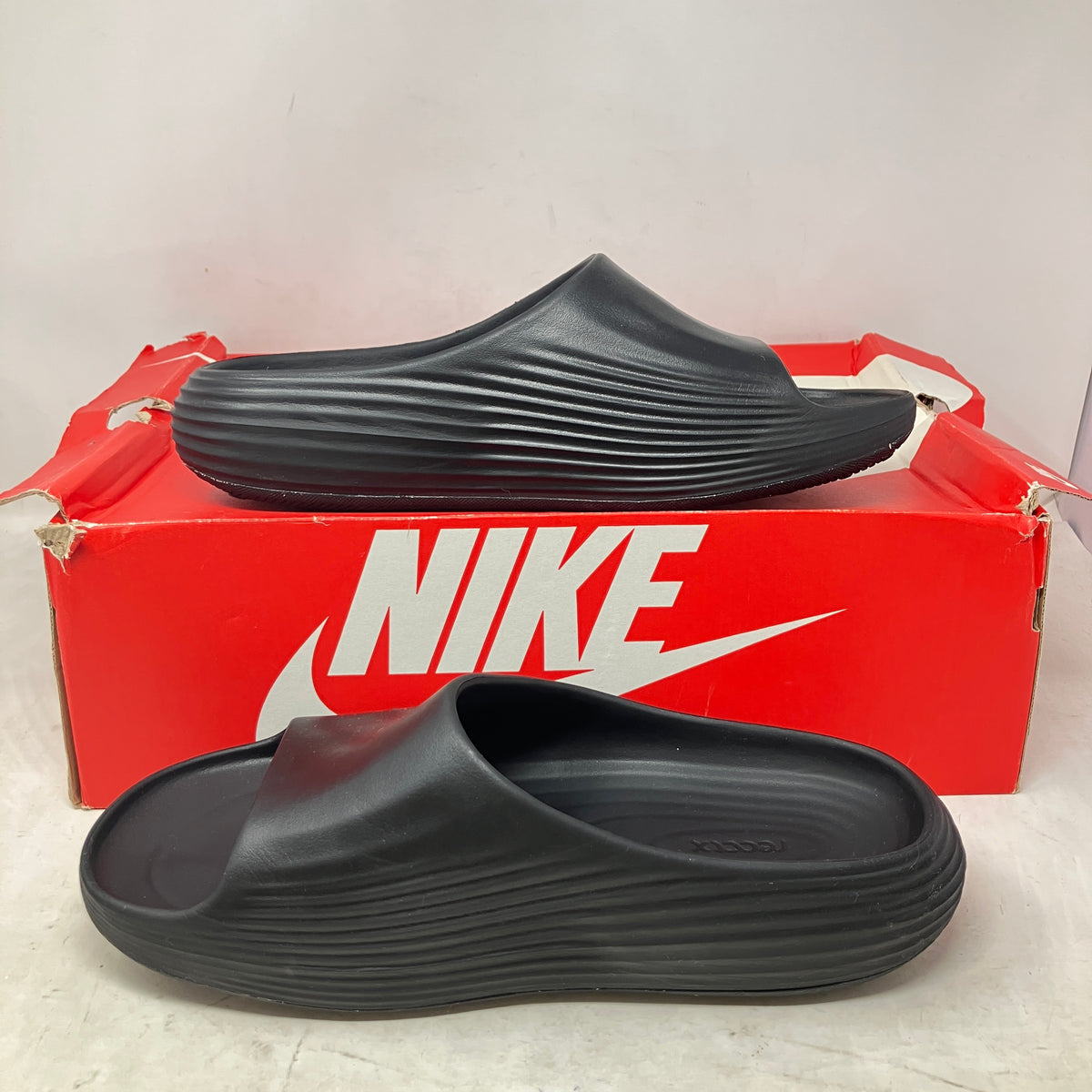 Nike ReactX Rejuven8 Slide Black