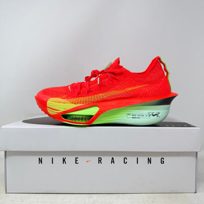 Nike Air Zoom Alphafly Next% 3 Bright Crimson Lime Blast Mint Foam Cave Purple