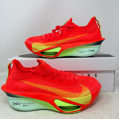 Nike Air Zoom Alphafly Next% 3 Bright Crimson Lime Blast Mint Foam Cave Purple