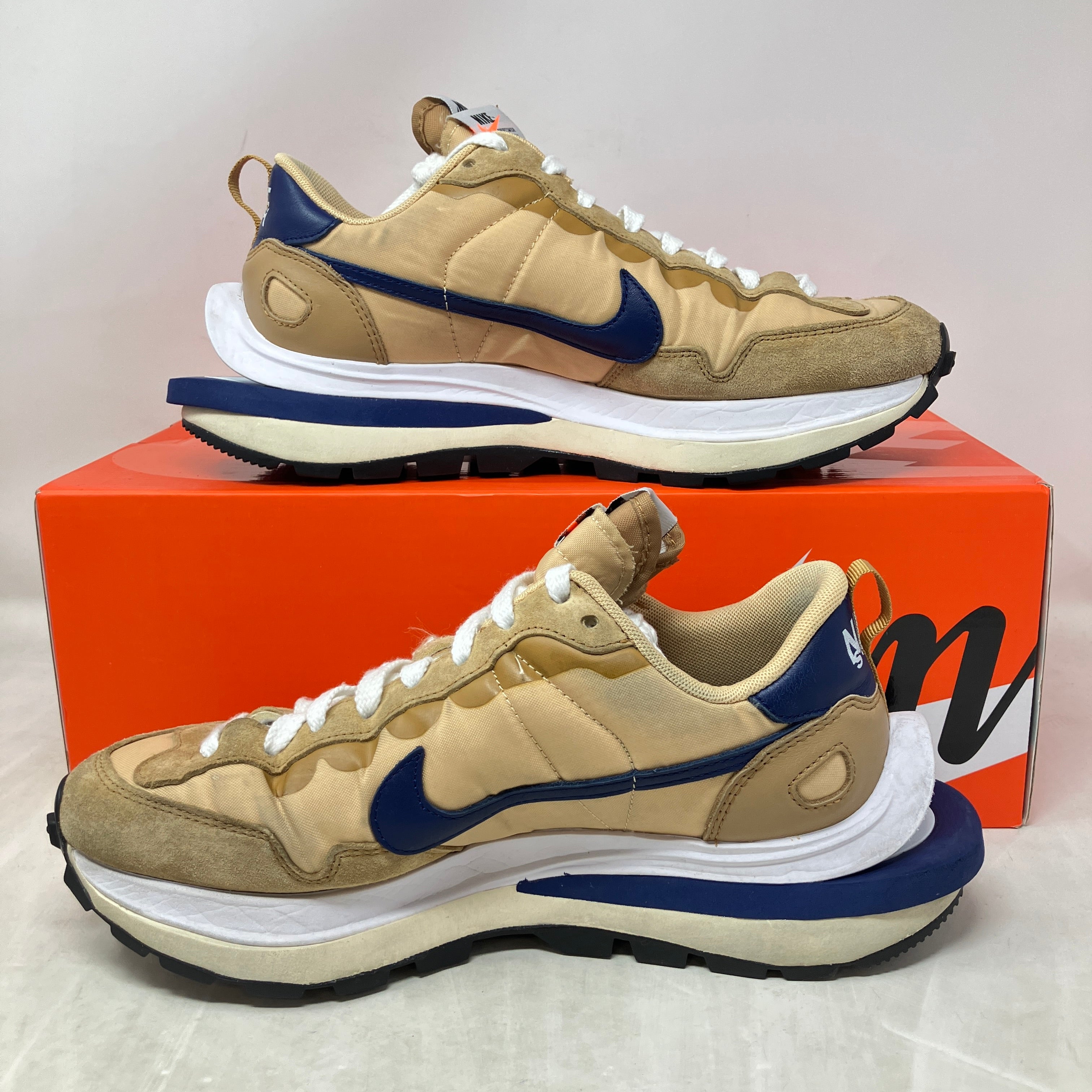 Nike Vaporwaffle sacai Sesame Blue Void