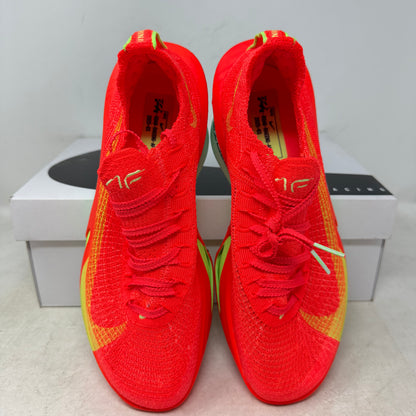 Nike Air Zoom Alphafly Next% 3 Bright Crimson Lime Blast Mint Foam Cave Purple