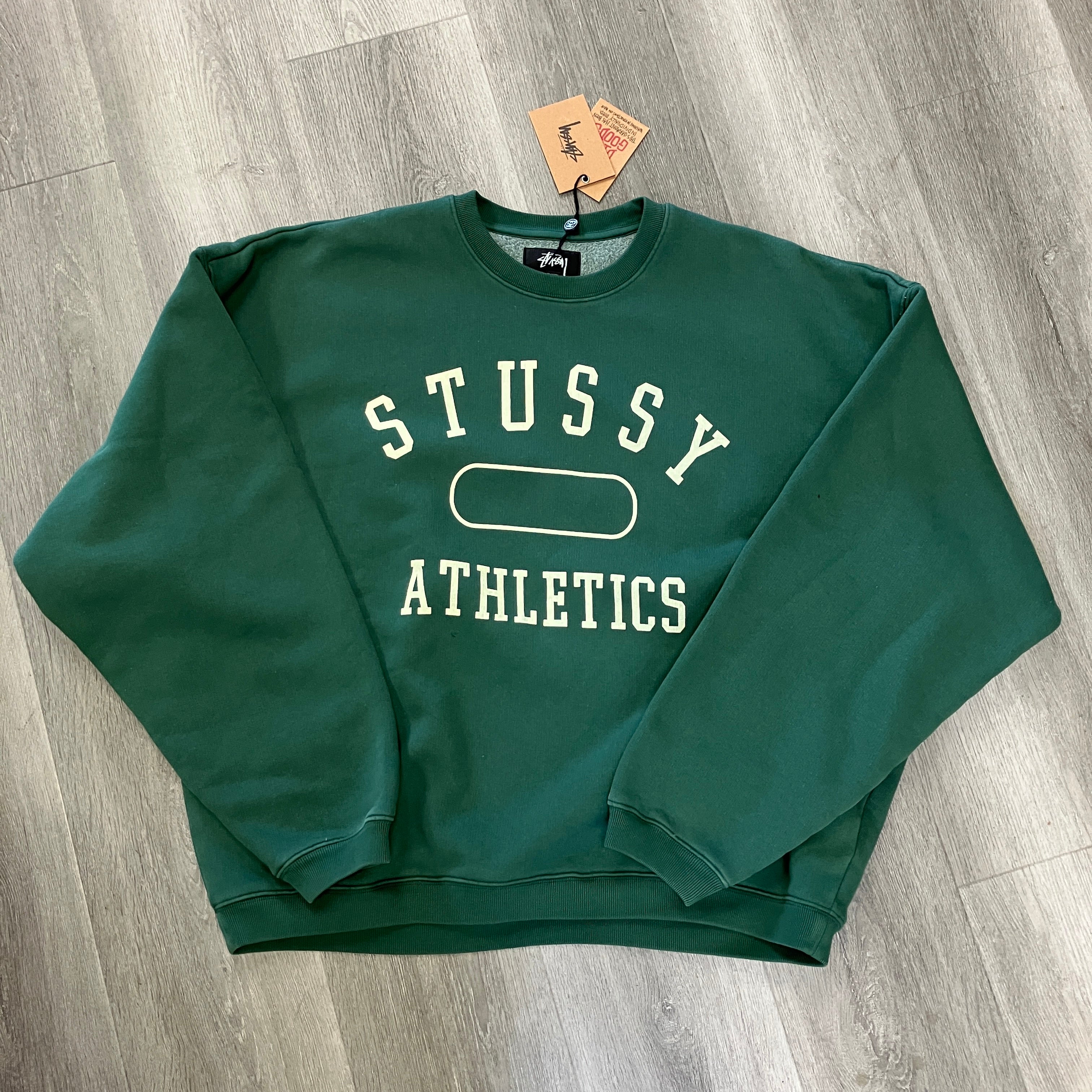 Stussy Athletics Crew Pine