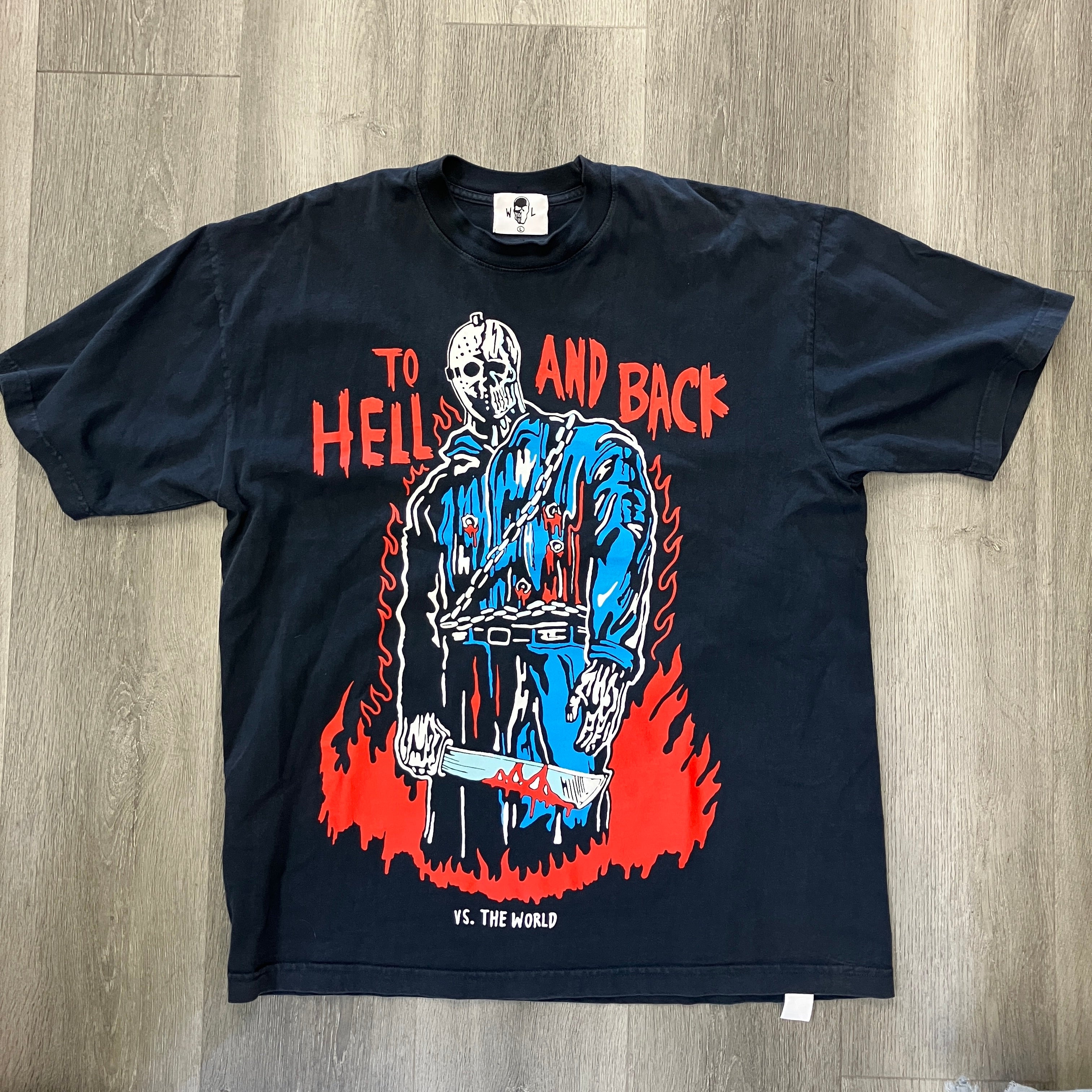 Warren Lotas To Hell And Back Tee Black