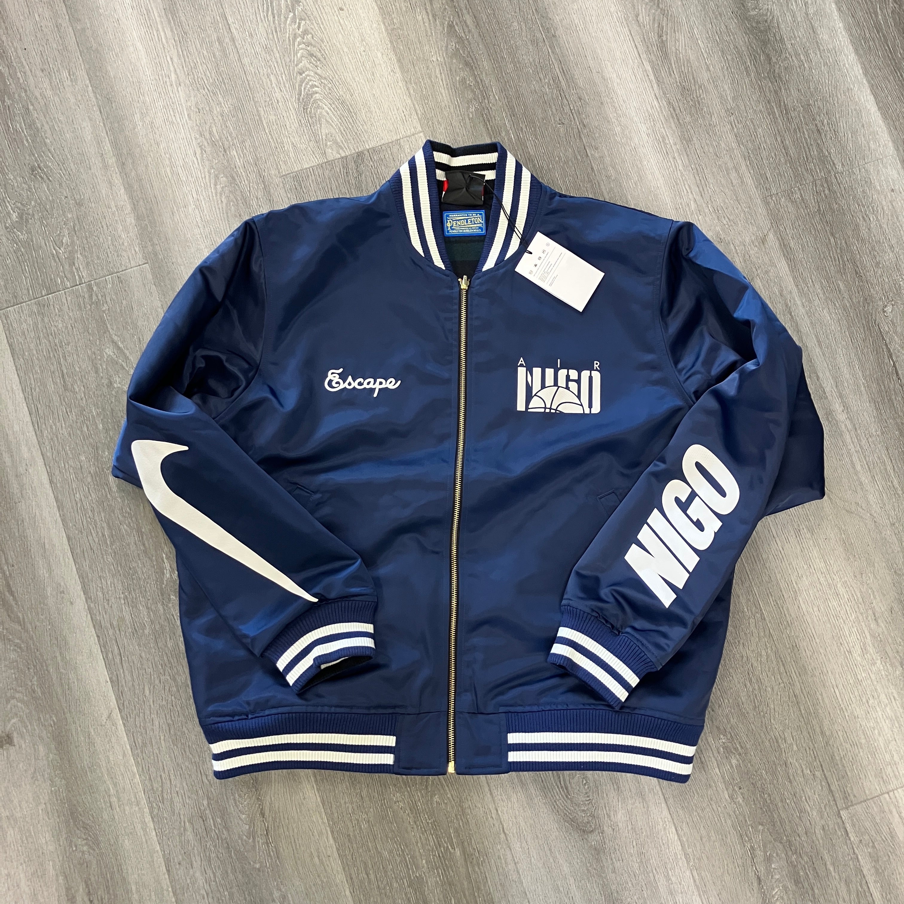 Nike x Nigo Souvenir Jacket Midnight Navy/Black