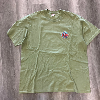 Supreme FDNY Engine 9 Tee Light Olive