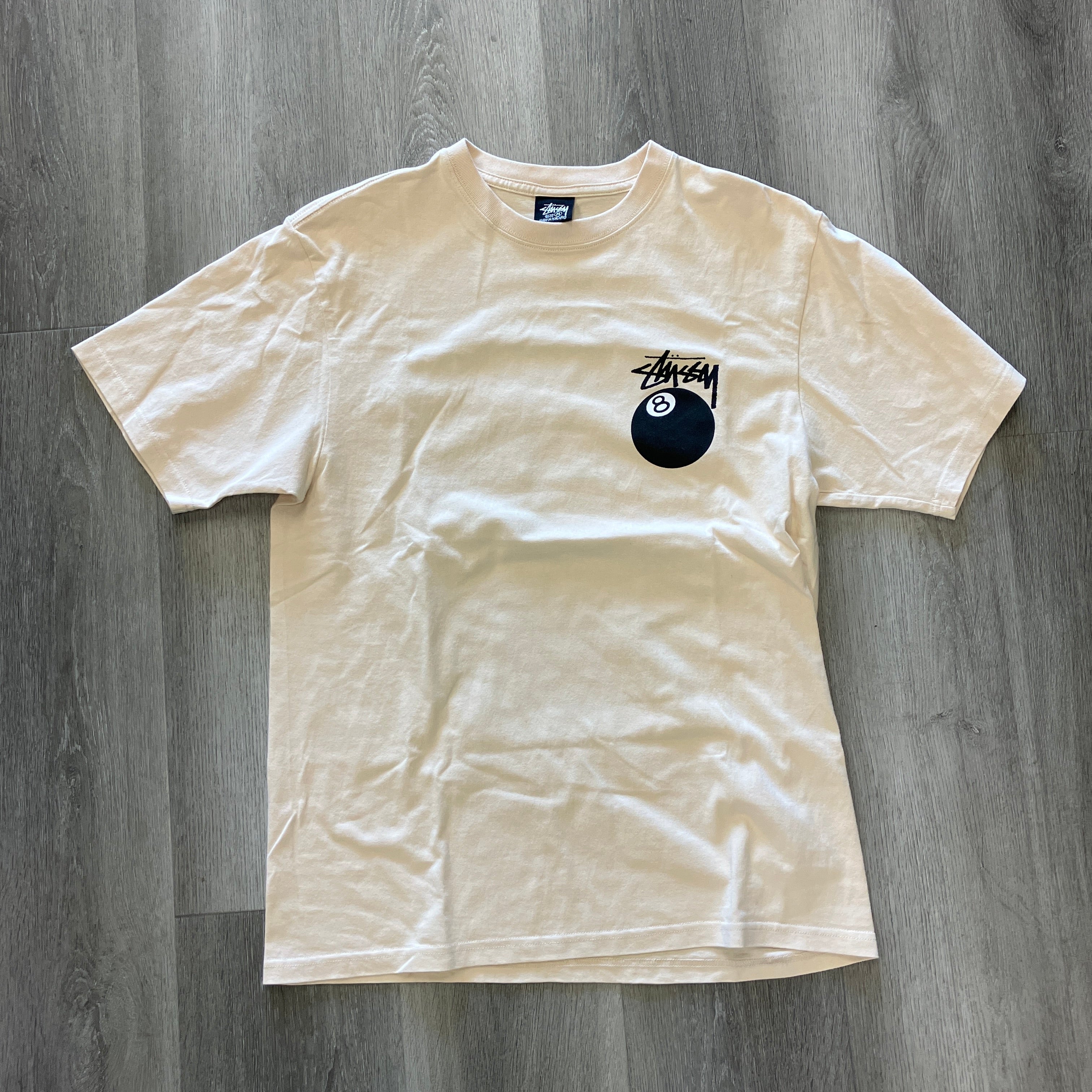 Stussy 8 Ball Pigment Dyed Tee Smoke