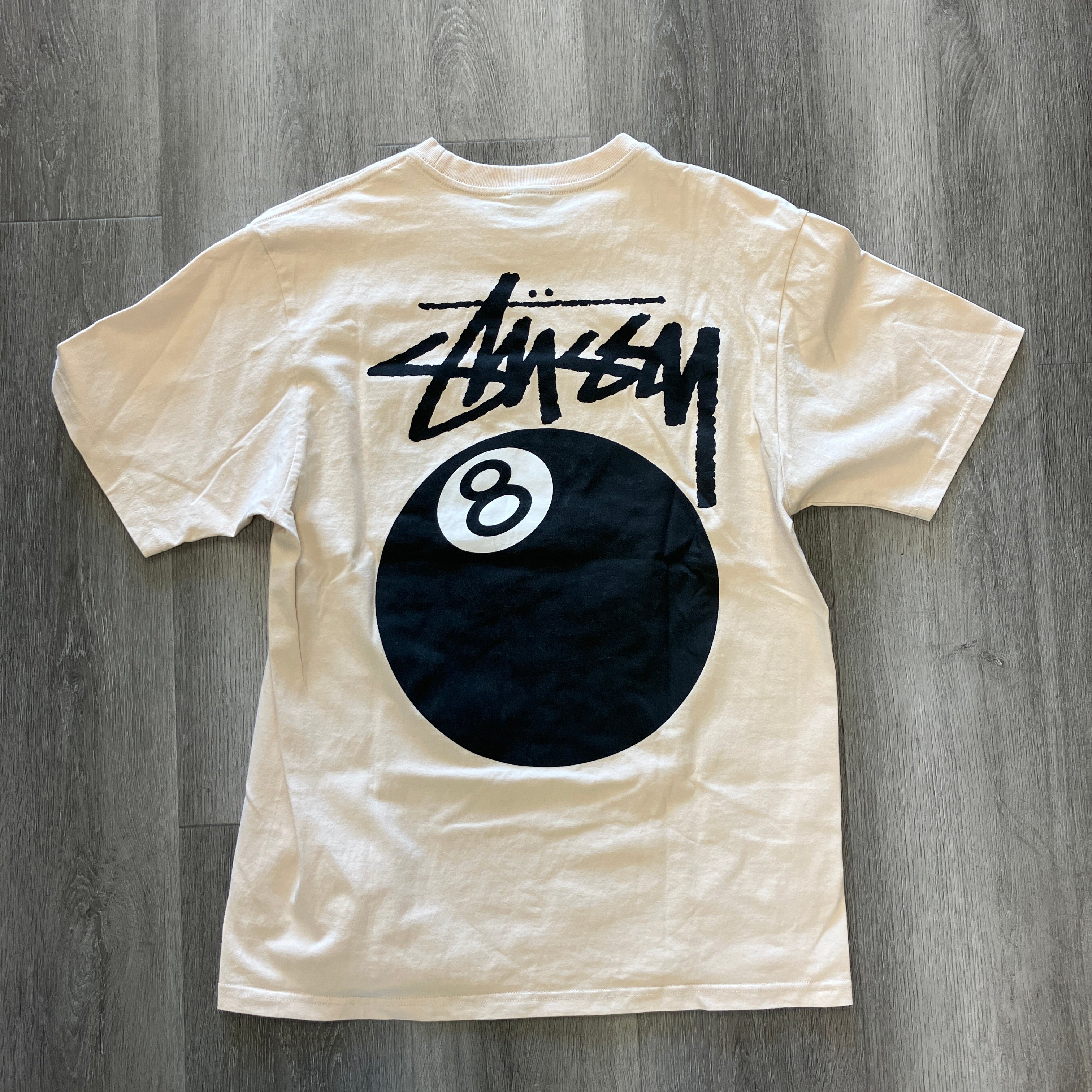 Stussy 8 Ball Pigment Dyed Tee Smoke