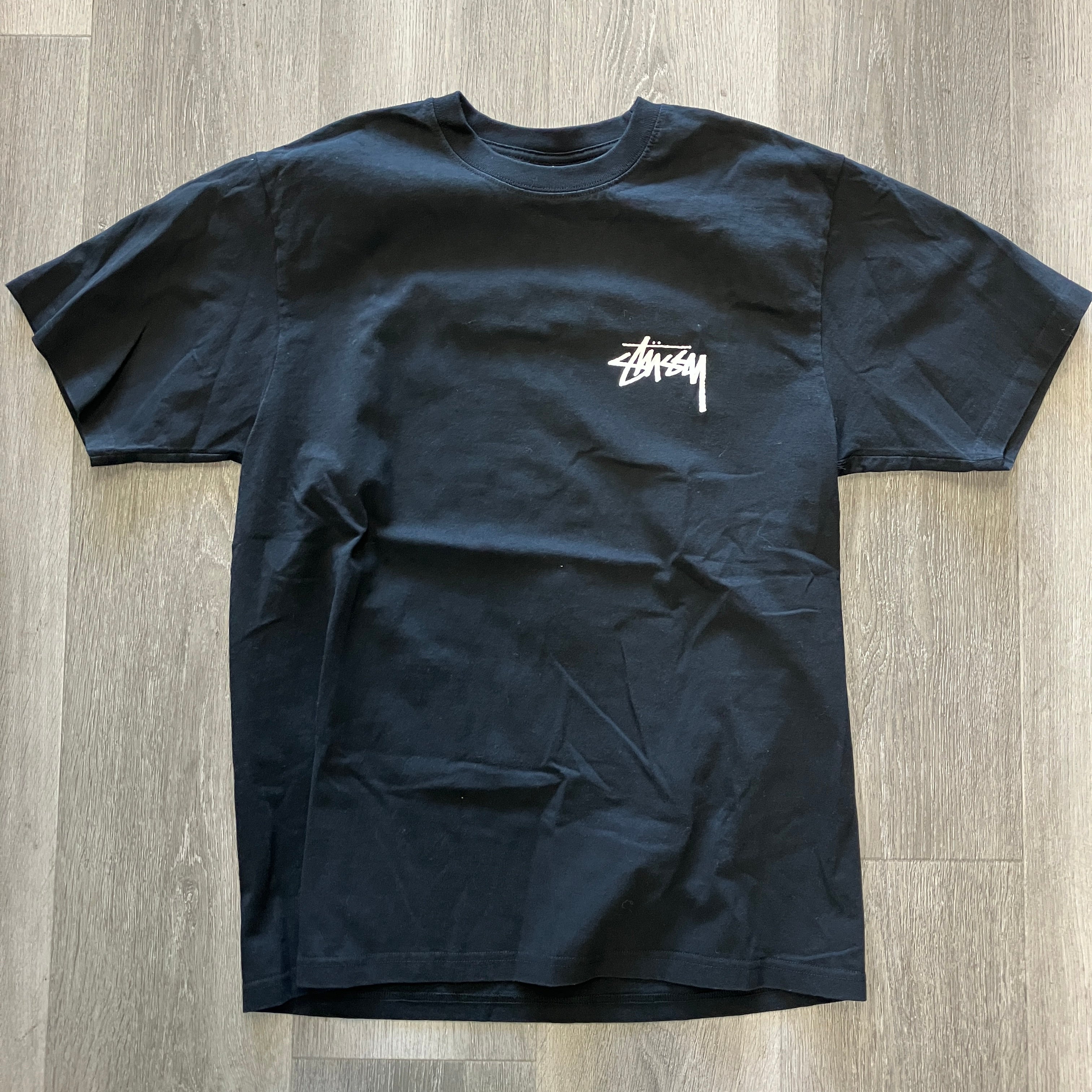 Stussy Fuzzy Dice Tee Black